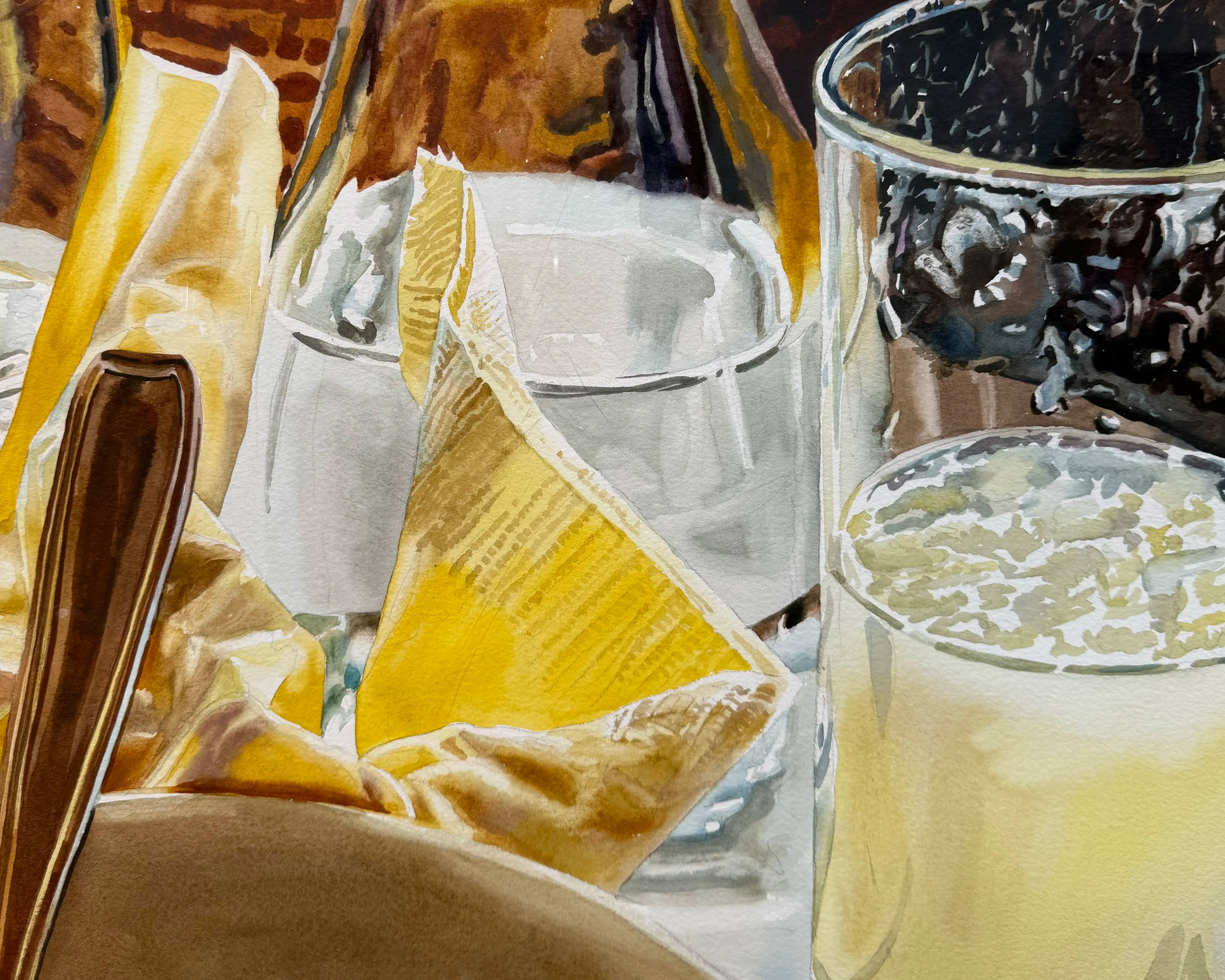 18838, Carolyn Brady, Souvenir of Paris/Salad Bowl, 1991
