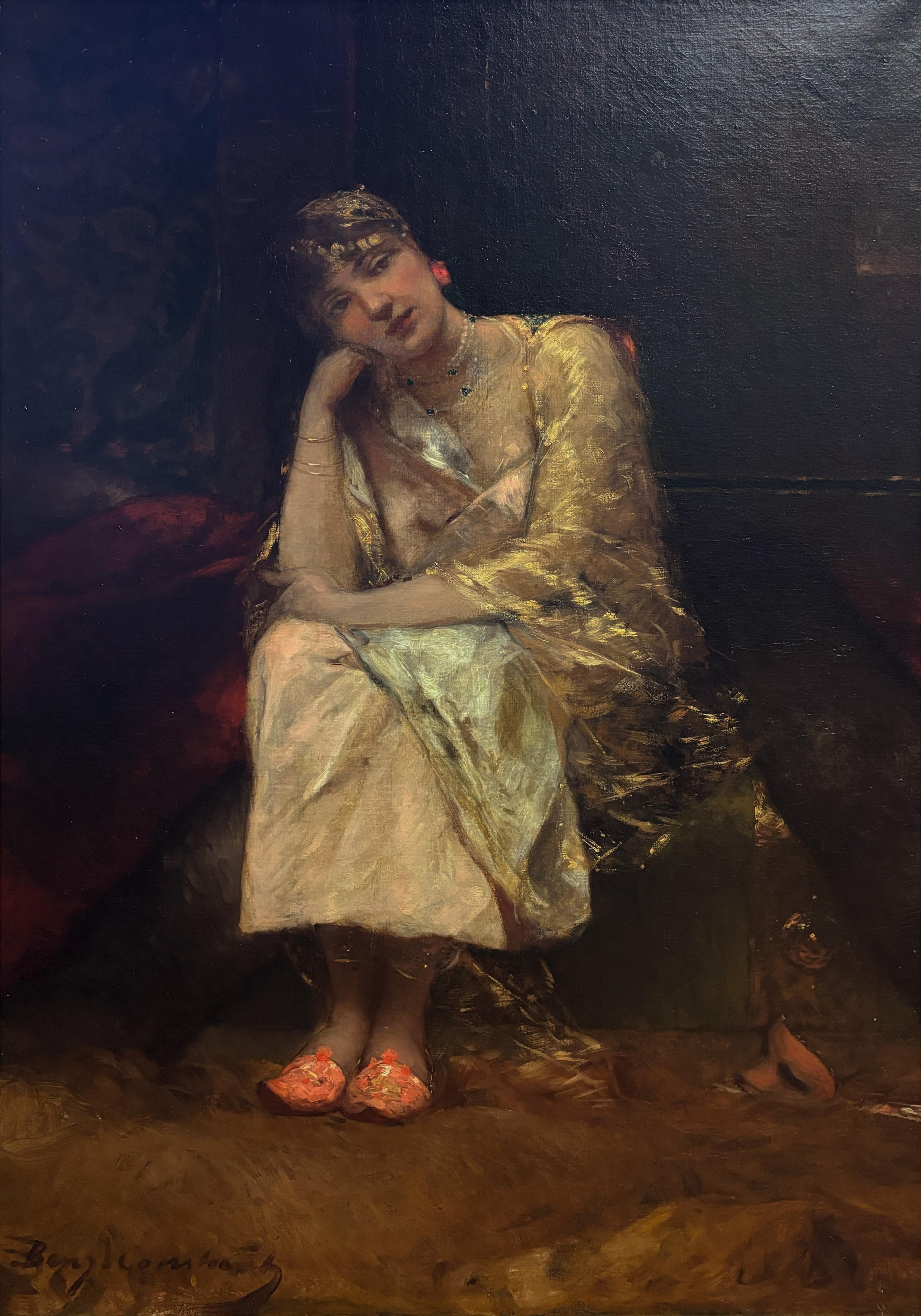 14647, Jean-Joseph Benjamin Constant, The Empress Theodora at the Colosseum, Circa 1881-85