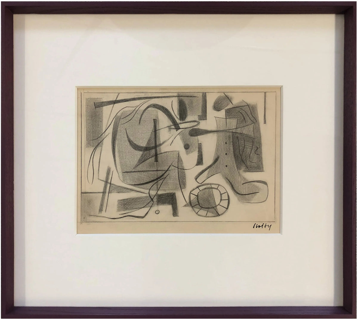 16913, Carl Holty, Forms and Figures #3 Sketchbook #3, c. 1935