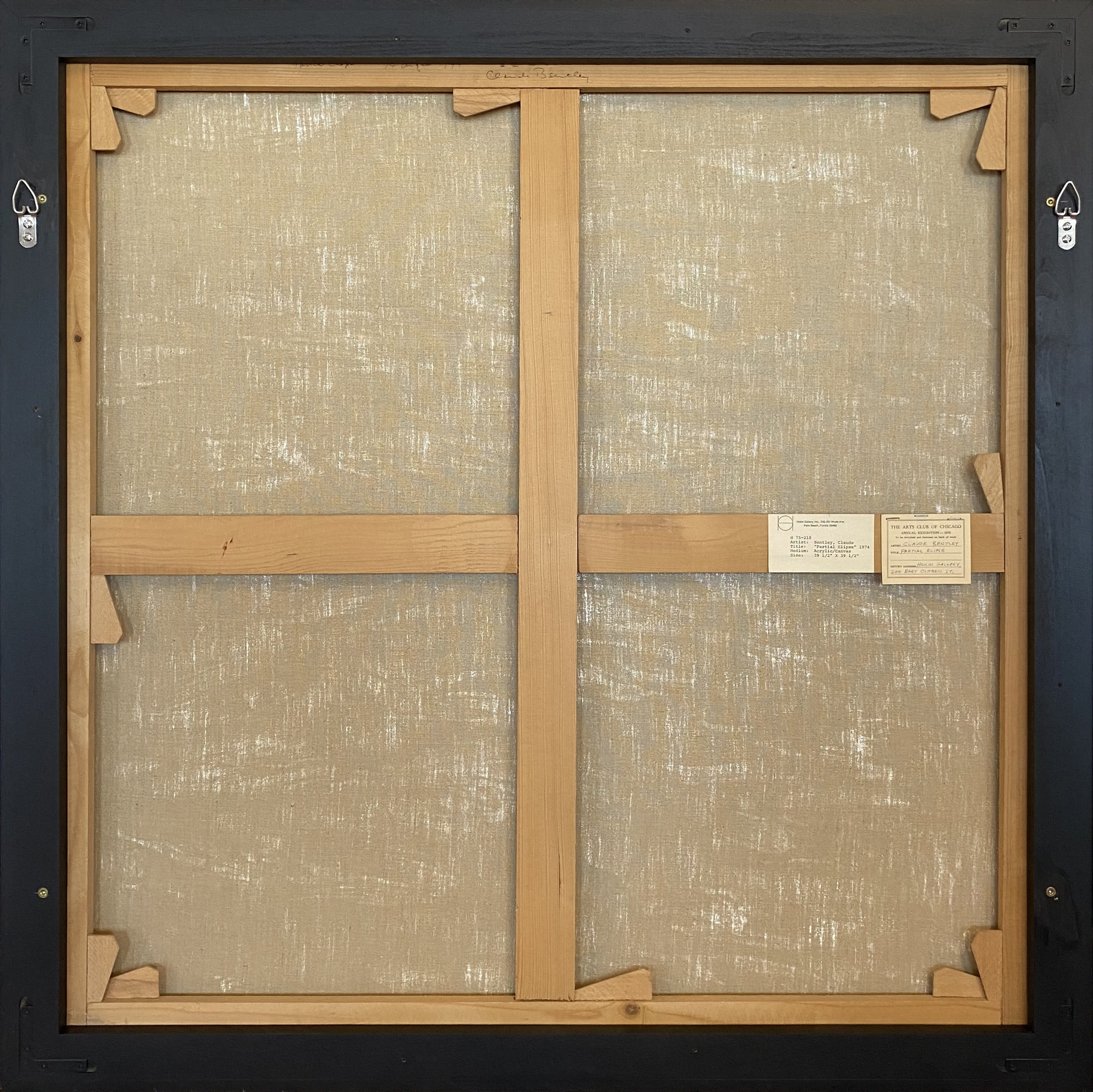 17219, Claude Bentley, Partial Eclipse, 1974