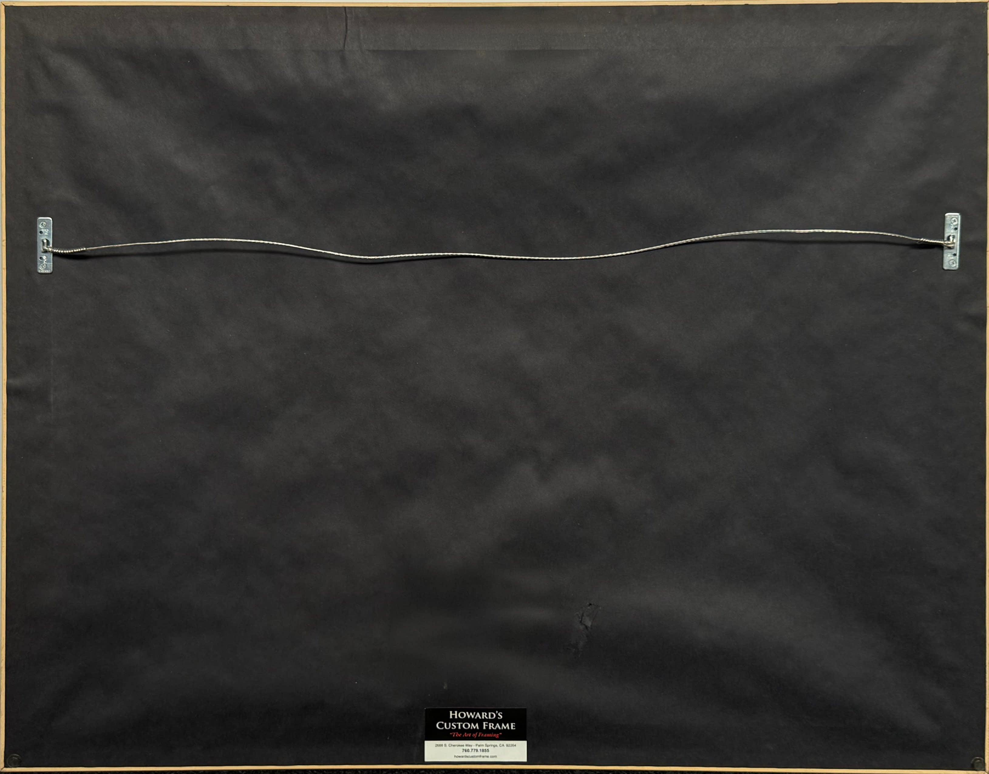 18723, Wolf Kahn, Foliage in a Lemon-Yellow Surround, 2004