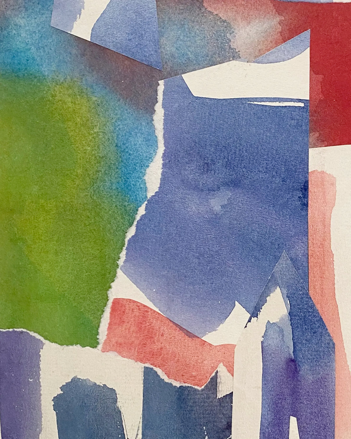 16800, Carl Holty, Collage #392, 1957
