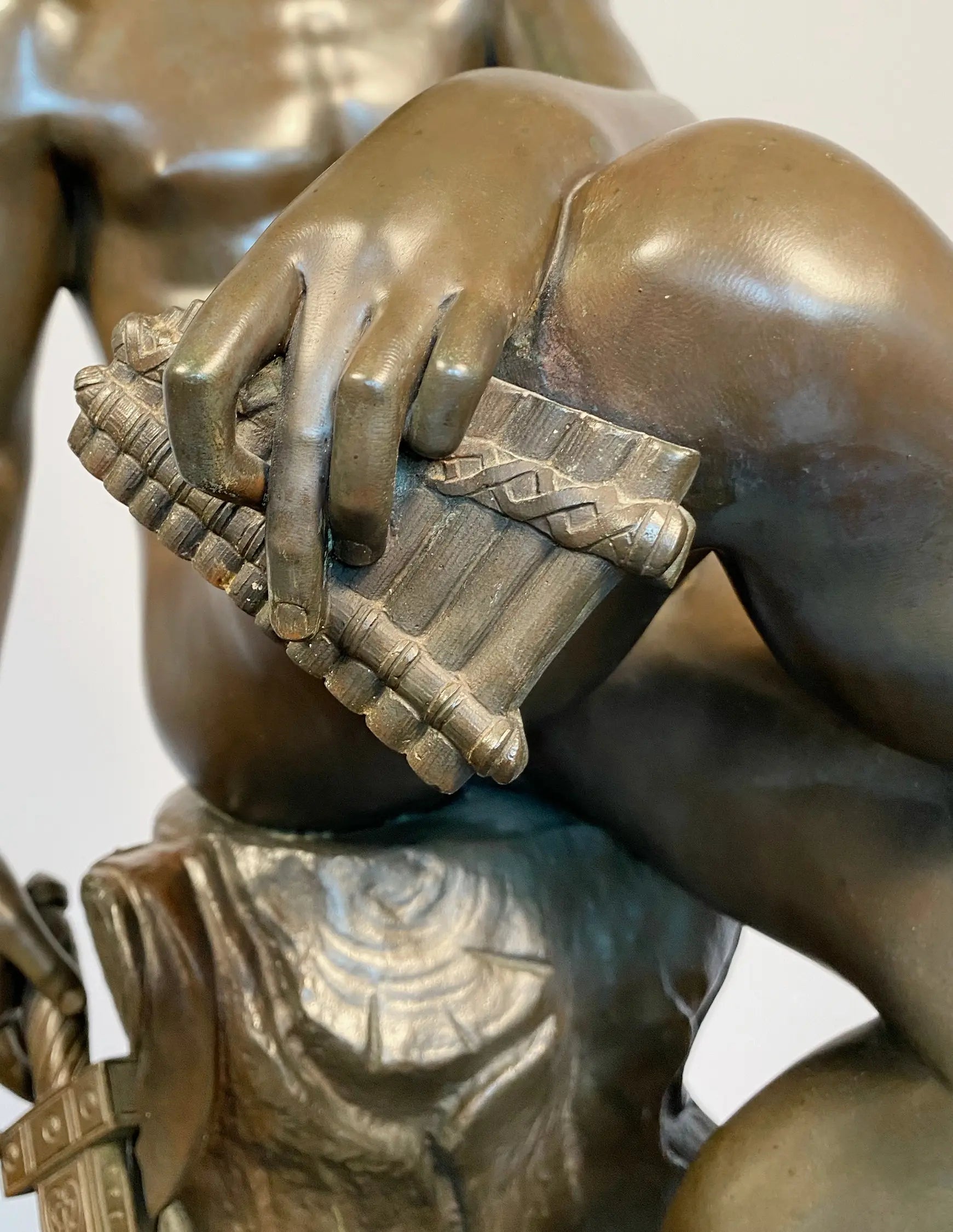 14497, Marius Pierre Montagne, Seated Mercury, cast 1867