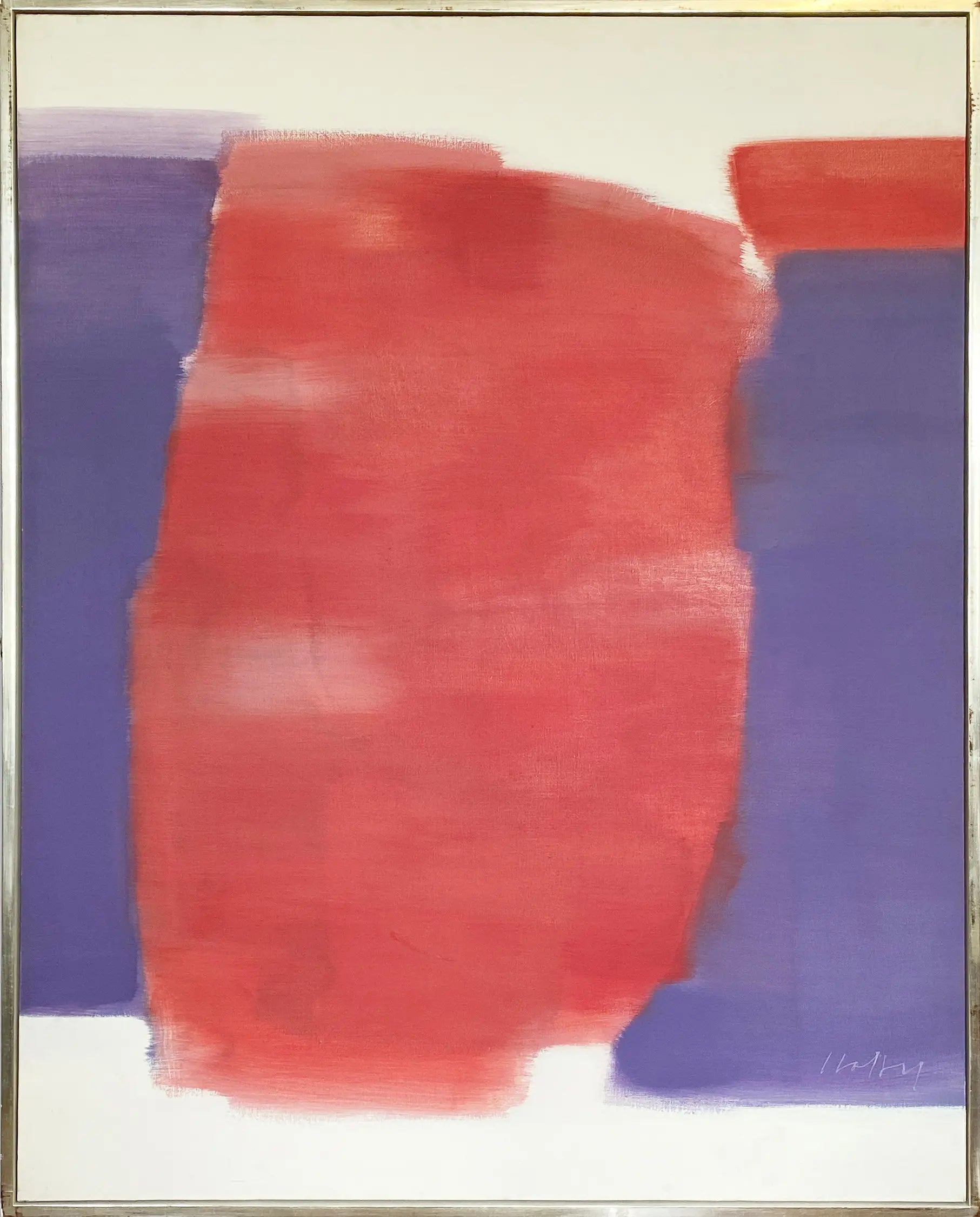 14125, Carl Holty, Pressed, 1962
