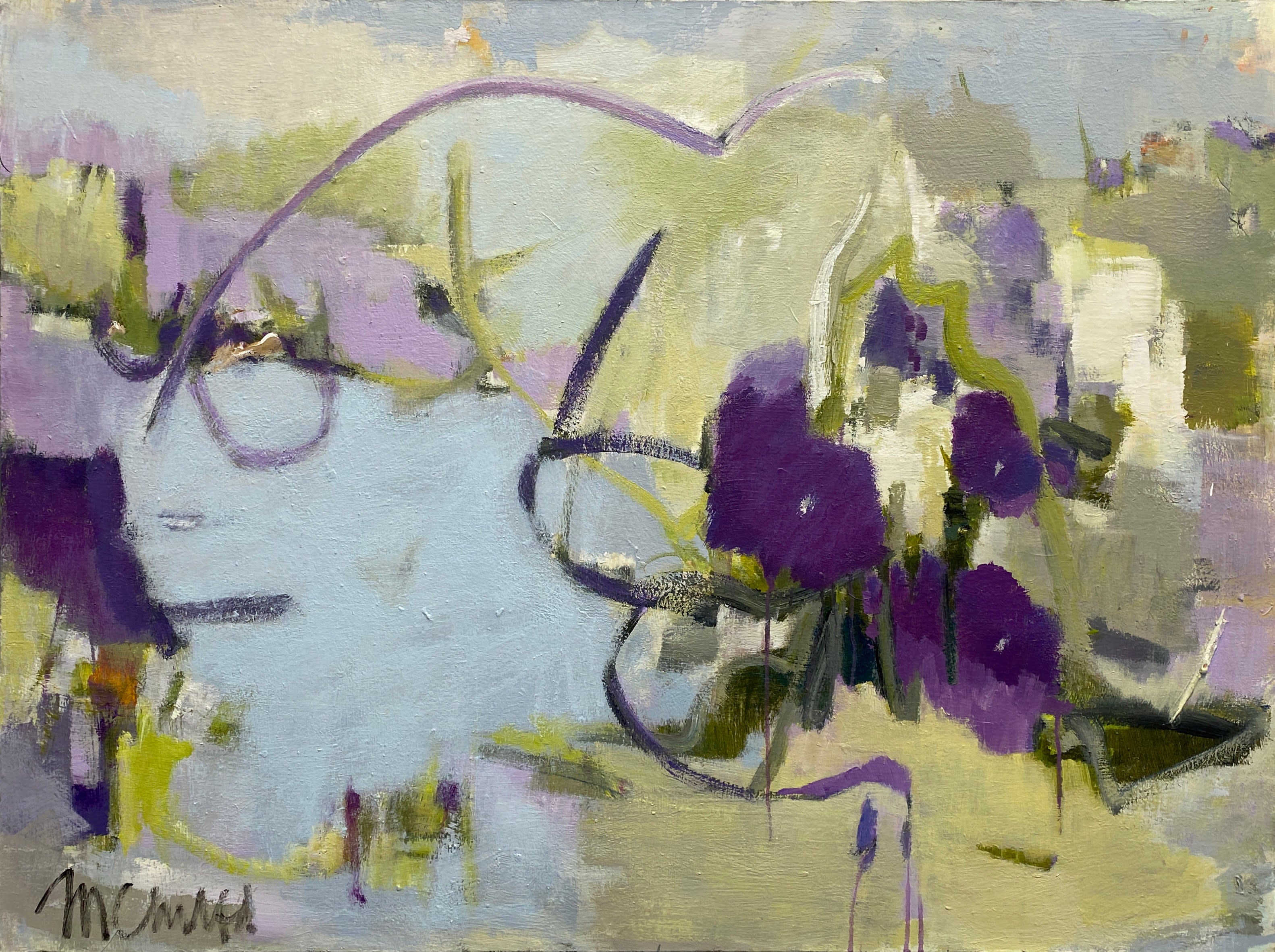 18559, Maureen Chatfield, Violets, circa 2022-25