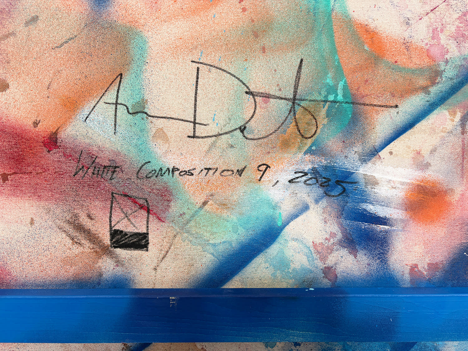 18701, Archer Defterios, Trace, White Composition 9, 2025