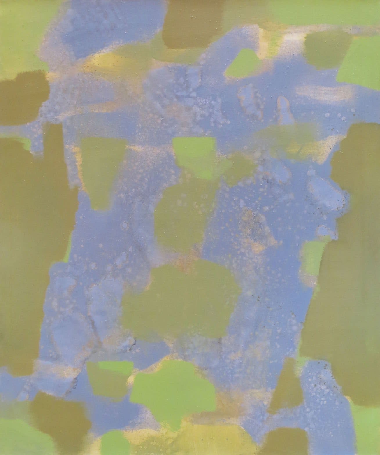15666, Carl Holty, Gray and Ochre, 1968