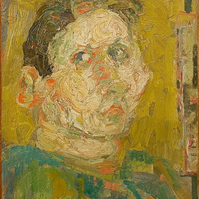14679, André Cottavoz, Portrait Jaune, 1955