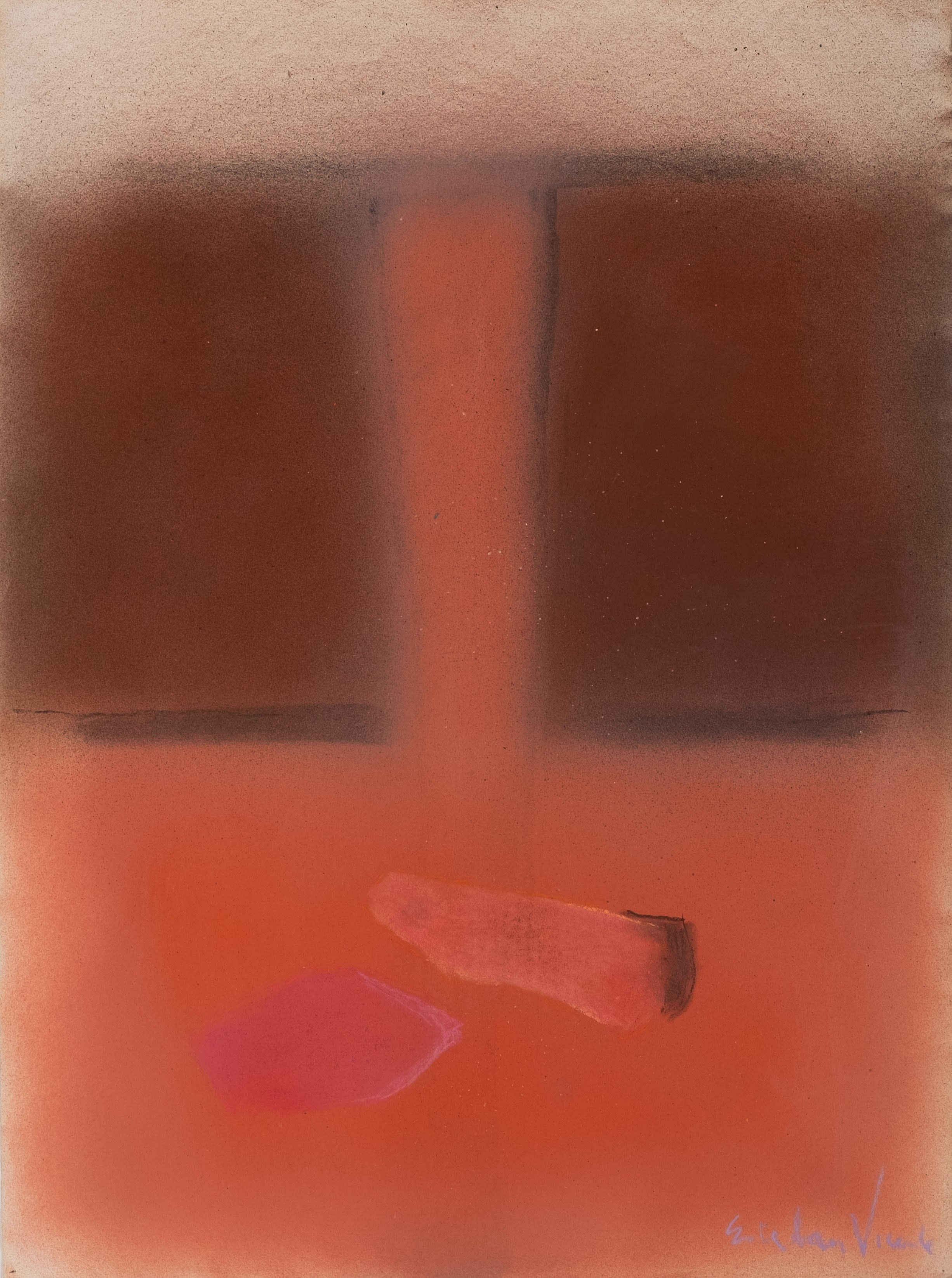 17013, Esteban Vicente, Untitled, Circa 1980’s