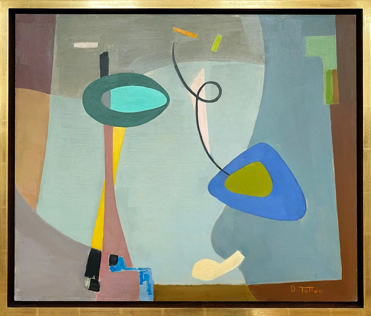 18232, Don Totten, Early Abstraction, c. 1950