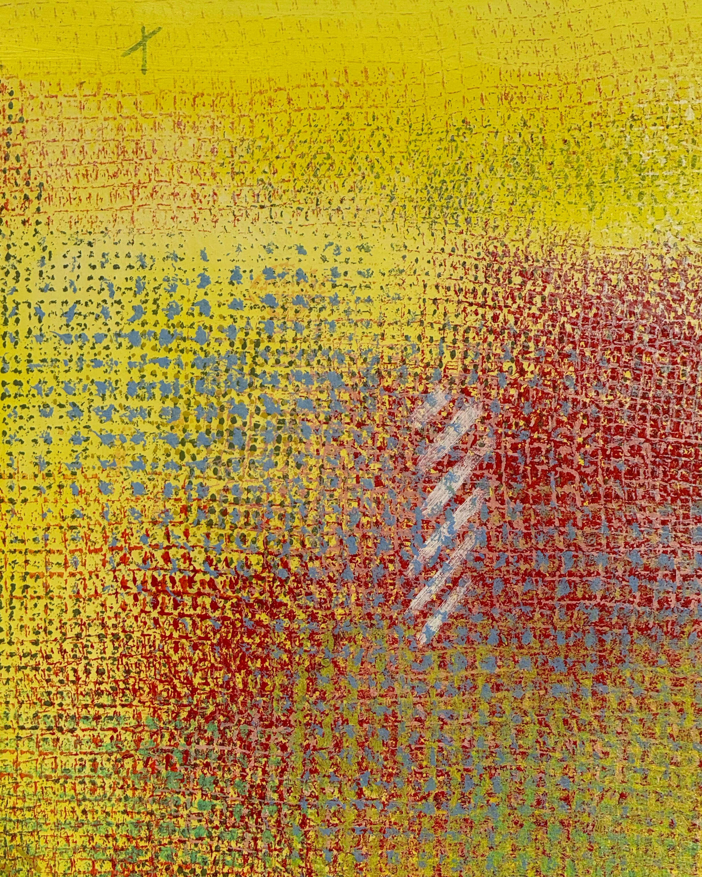 18719, Robert Natkin, Bath series, Yellow, 1975