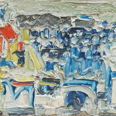 14668, André Cottavoz, Au Plage