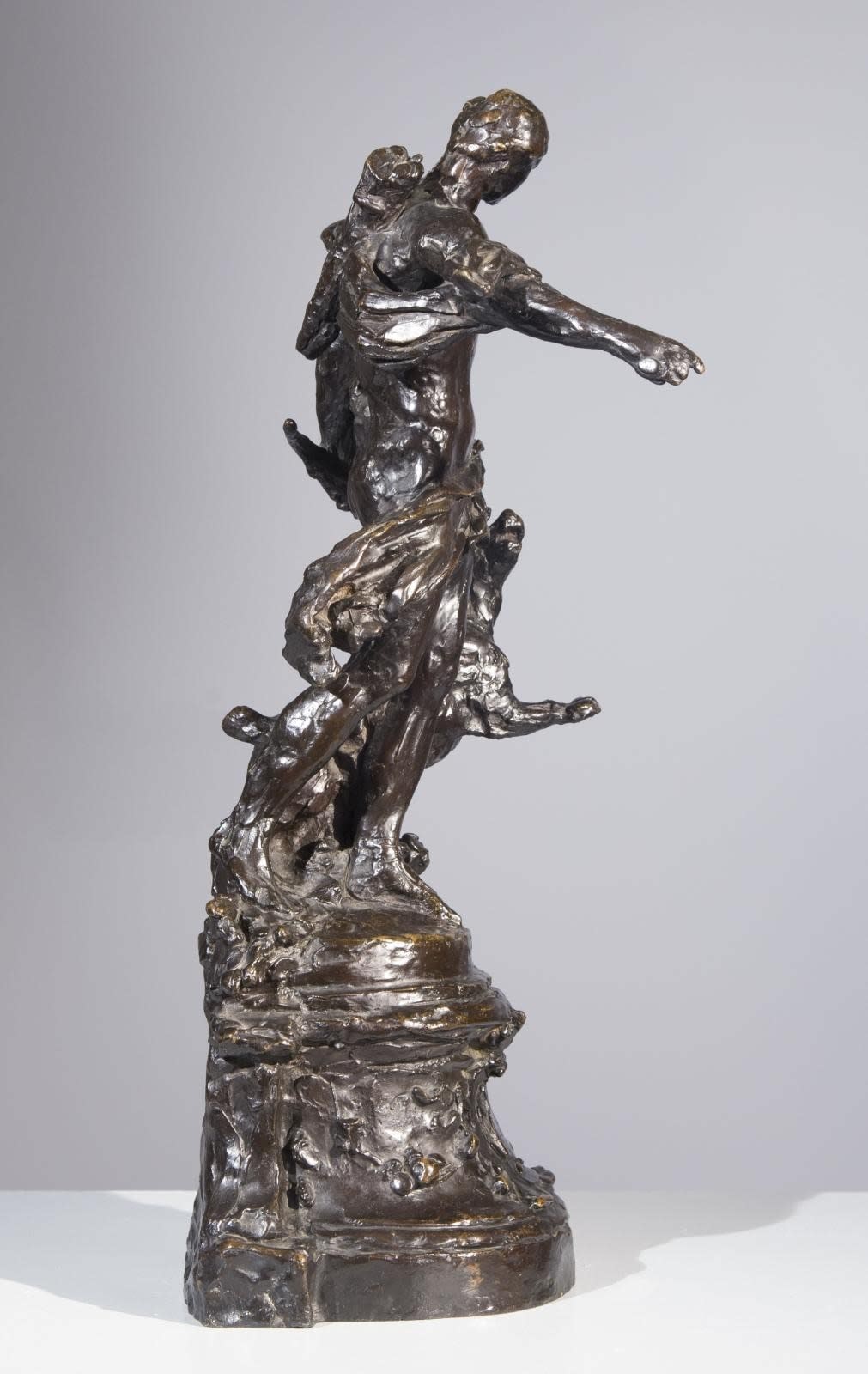 15919, Aimé-Jules Dalou, Le Chasseur, c. 1898