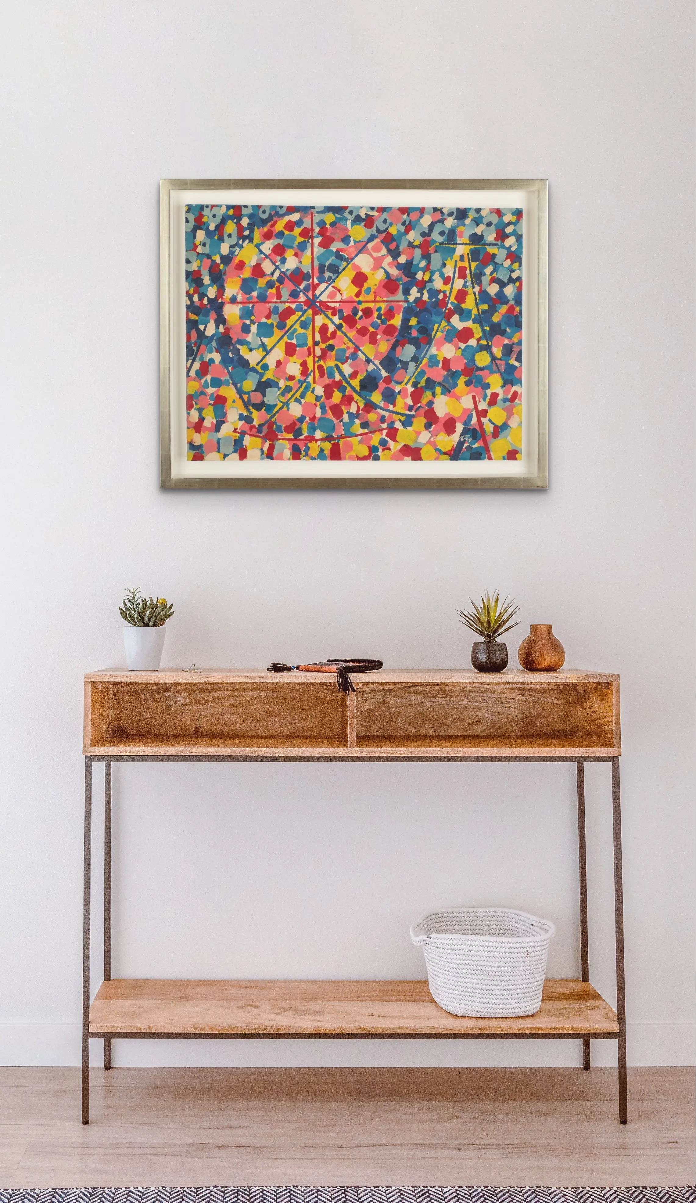 16873, Carl Holty, Mosaic #1002, 1950