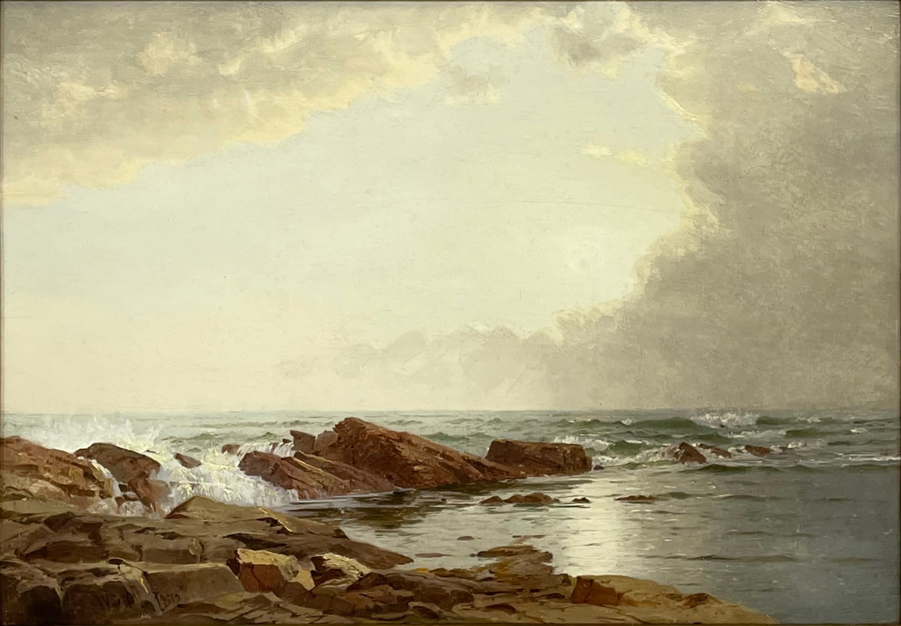 14918, William Trost Richards, Conanicut Island, Jamestown, 1872