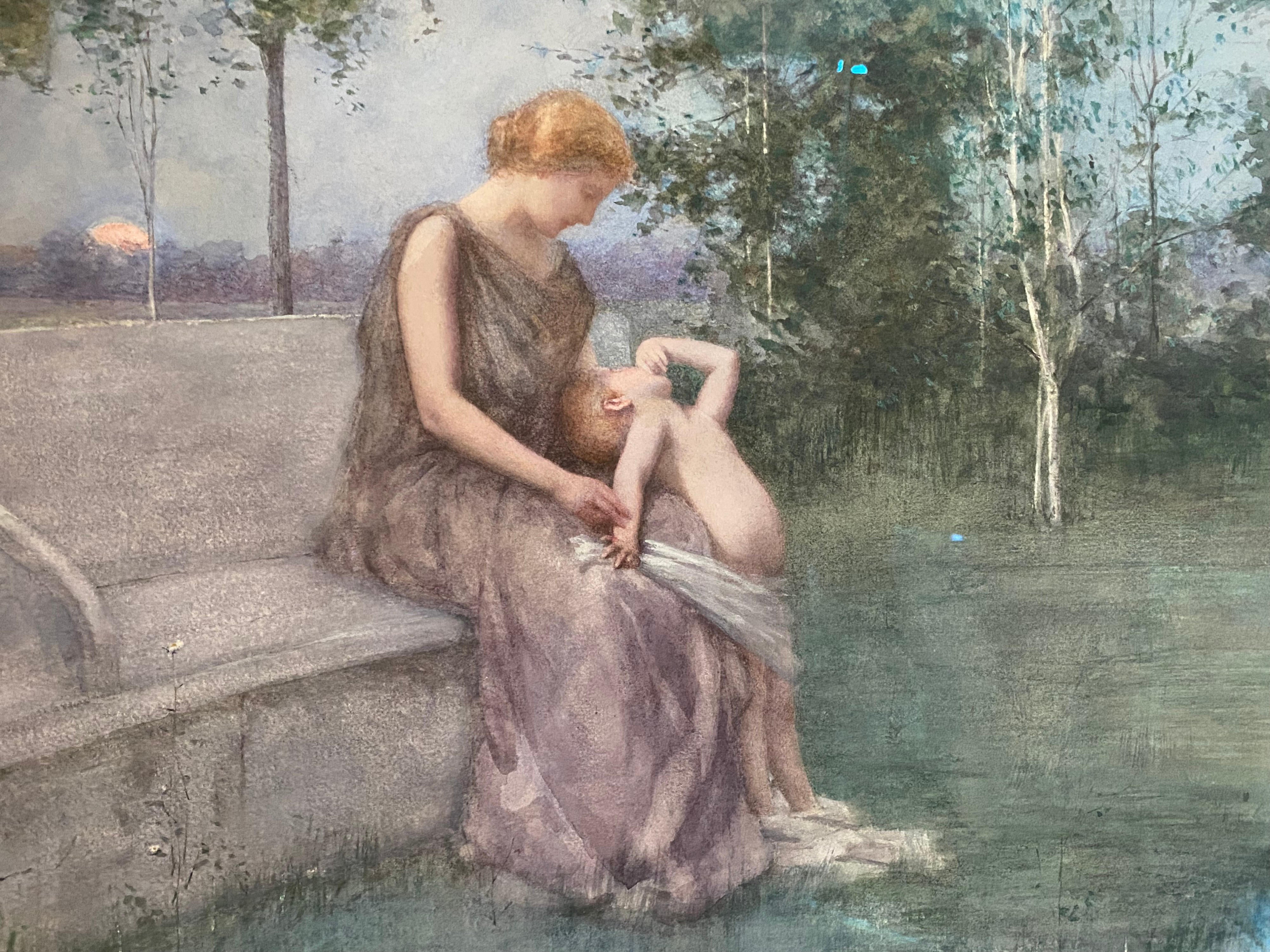 06172, James Francis Day, Mother and Child, circa 1890
