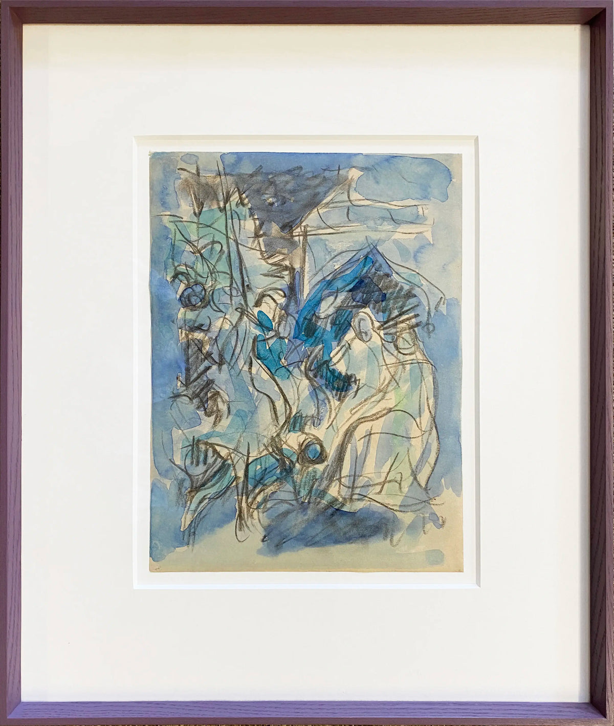 16804, Carl Holty, Descent from the Cross #380, c. 1951