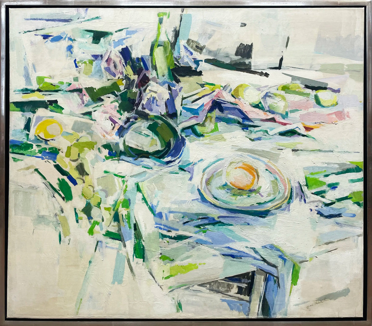 17165, Jane Piper, Orange on a Plate, 1965
