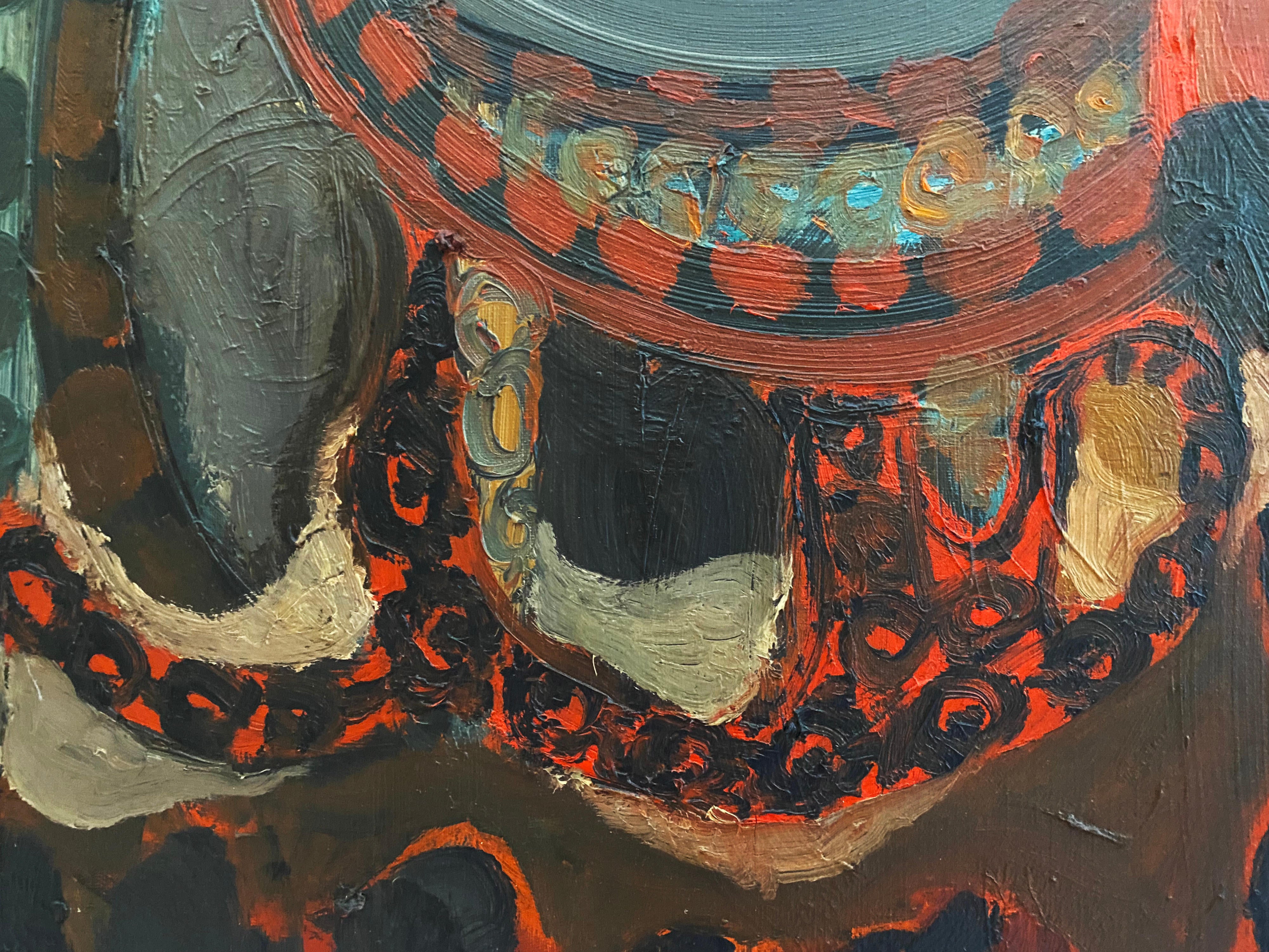 15558, Pinchas Maryan, Orange Helmet, 1953