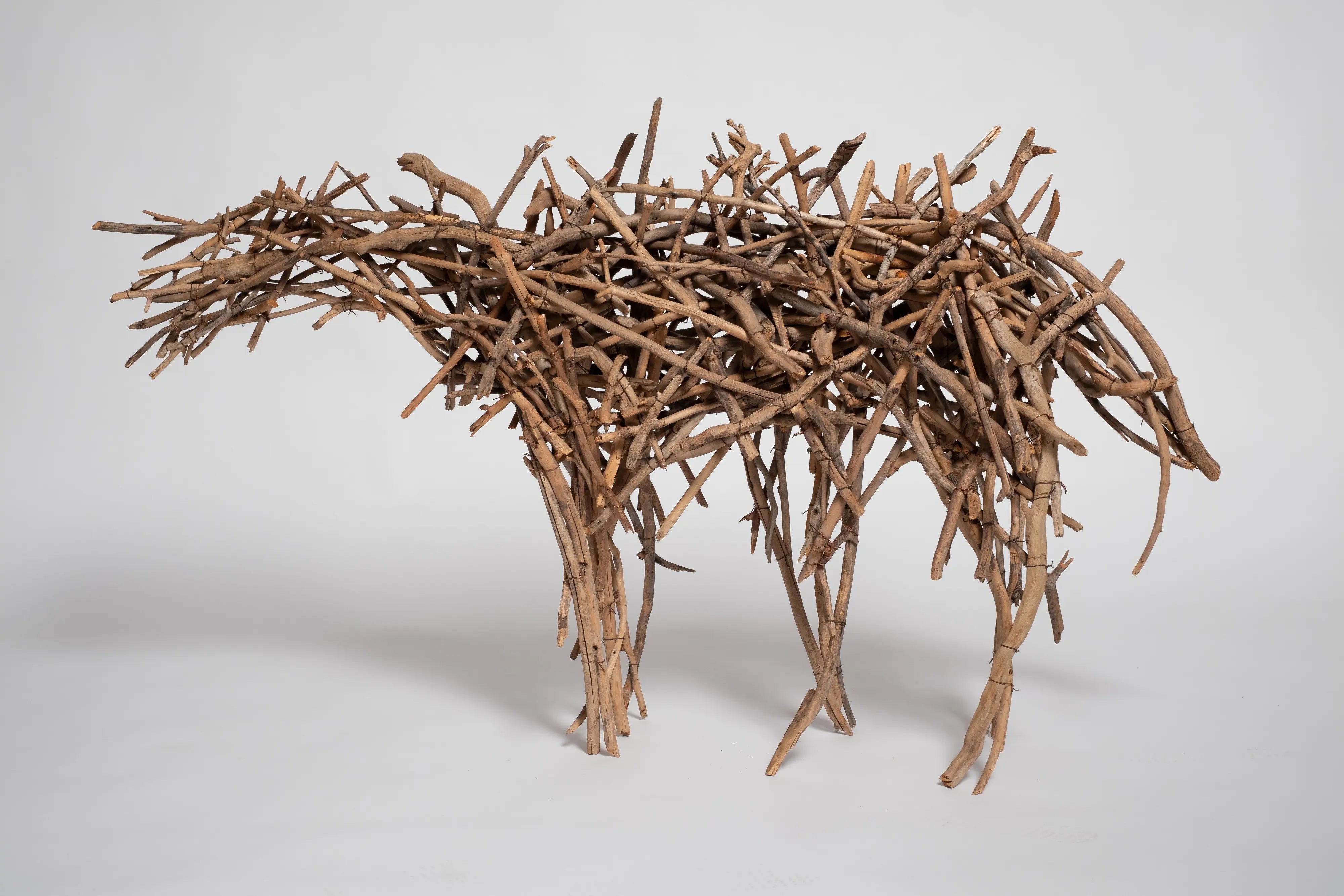 16768, Deborah Butterfield, Small Stick Horse, 1978