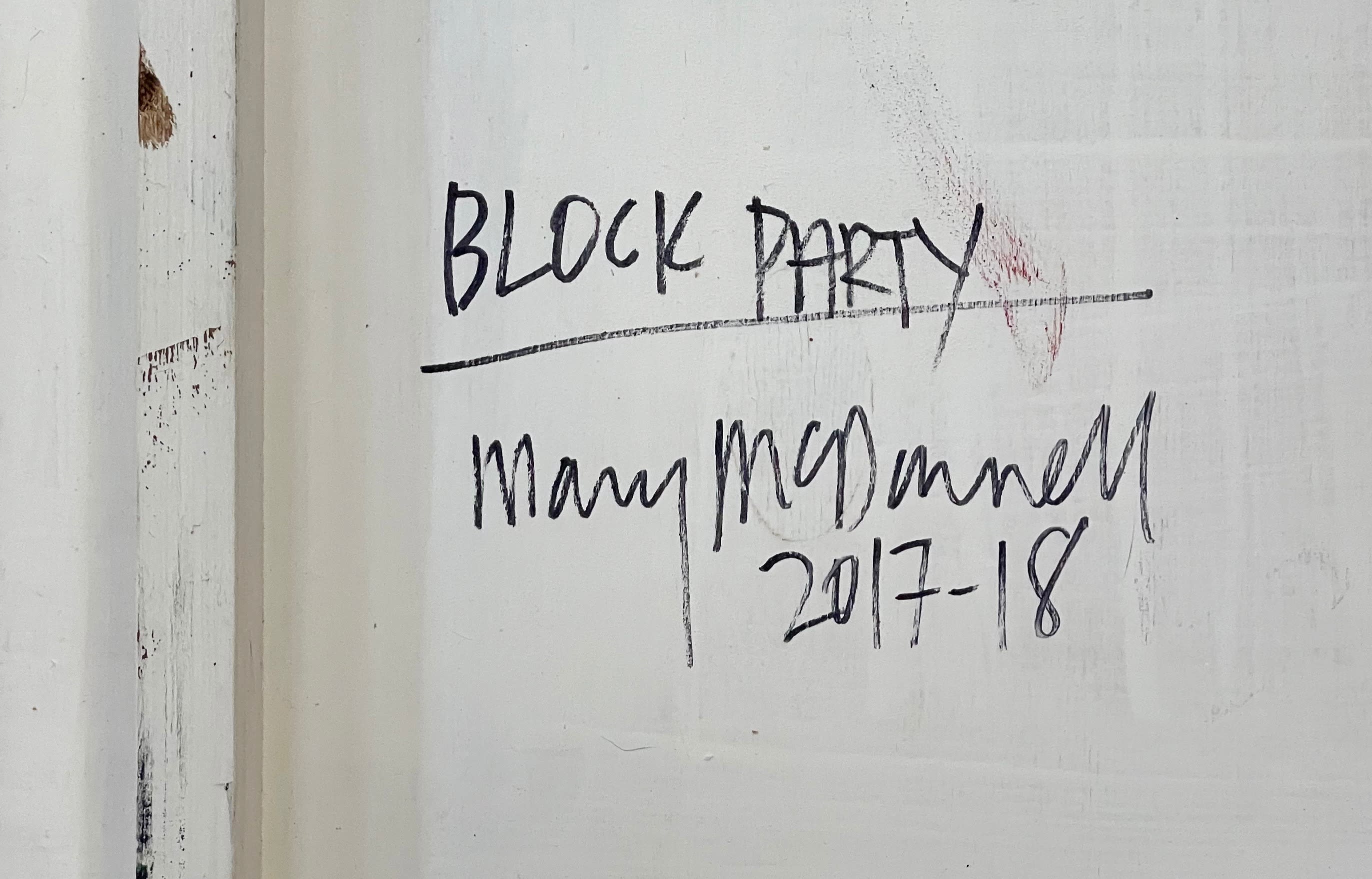 18078, Mary Mcdonnell, Block Party, 2017-18