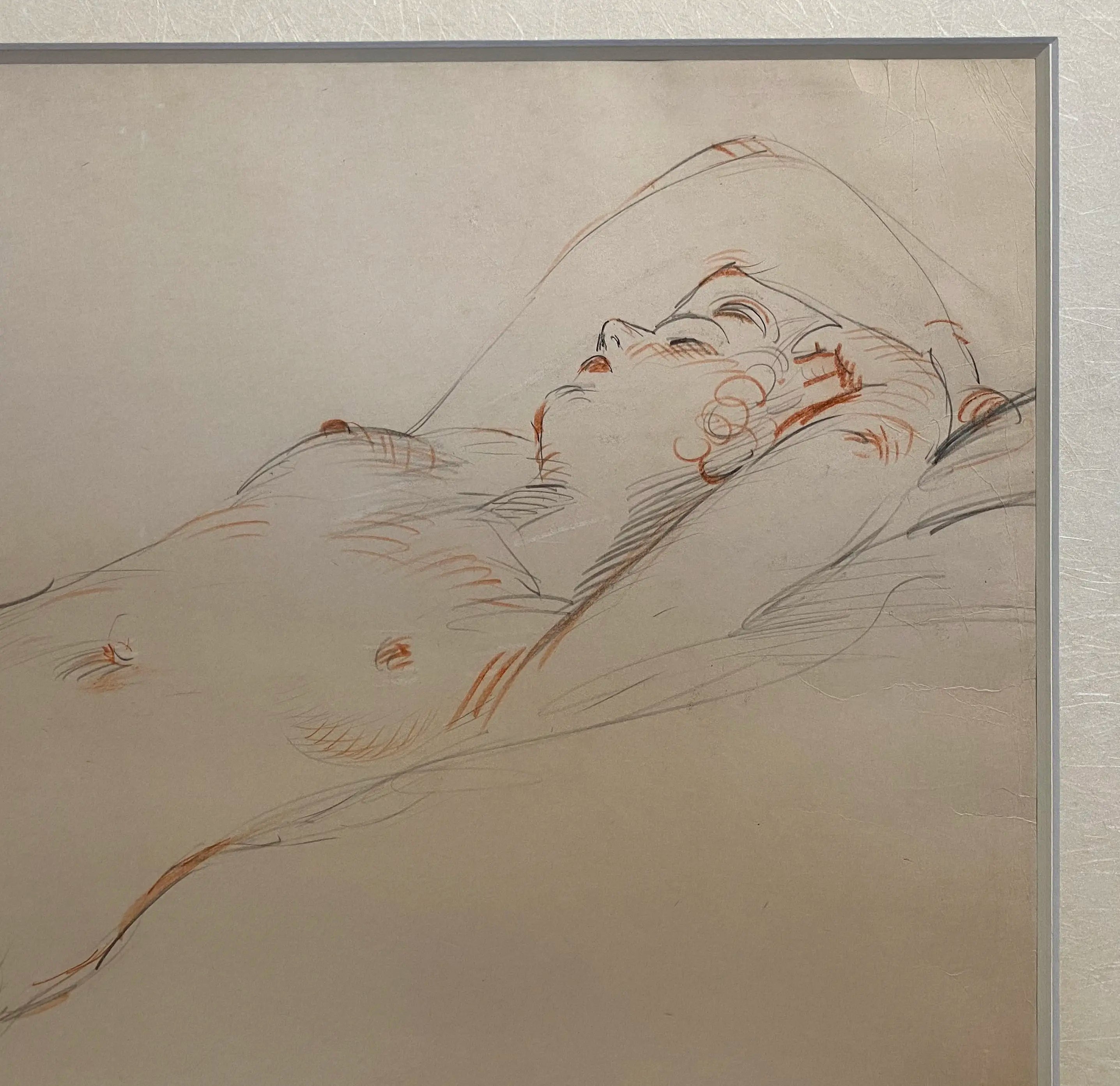 14814, Paul-César Helleu, Nu Endormi