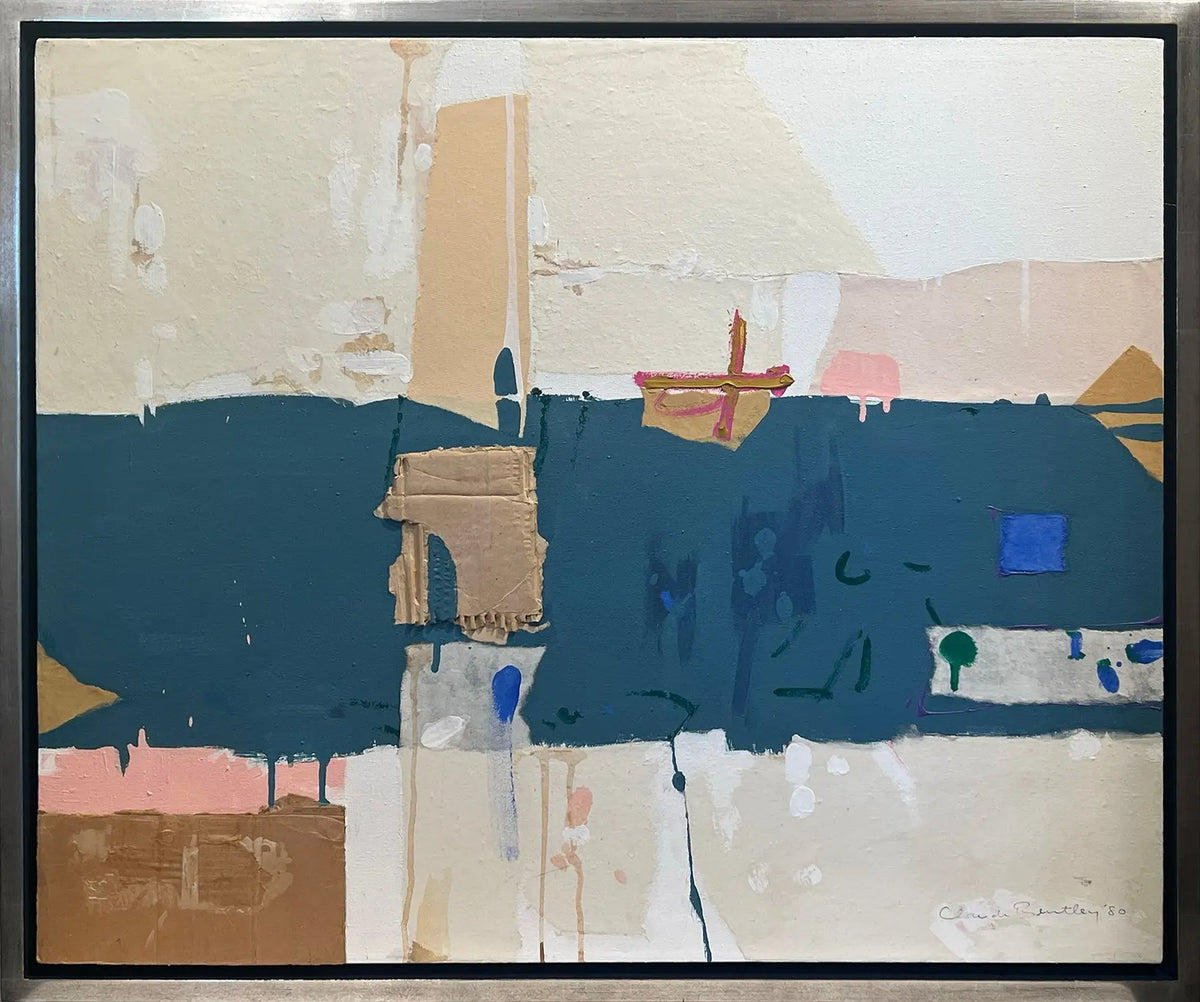 17220, Claude Bentley, Objects in a Landscape, 1980