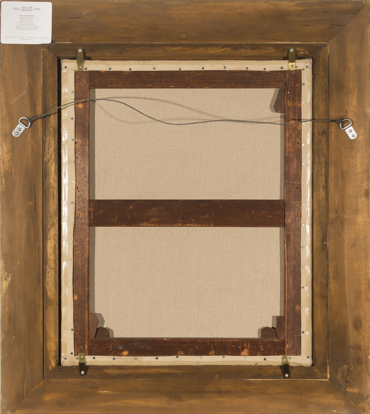 15594, Francisco Miralles, White Mantilla, 1876