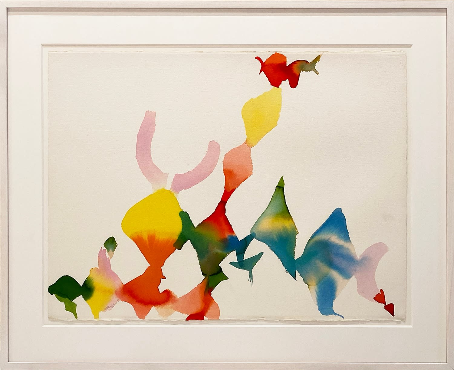 18130, Alice Baber, The Pink Flute of the Jaguar, (Sacred Space series), 1982