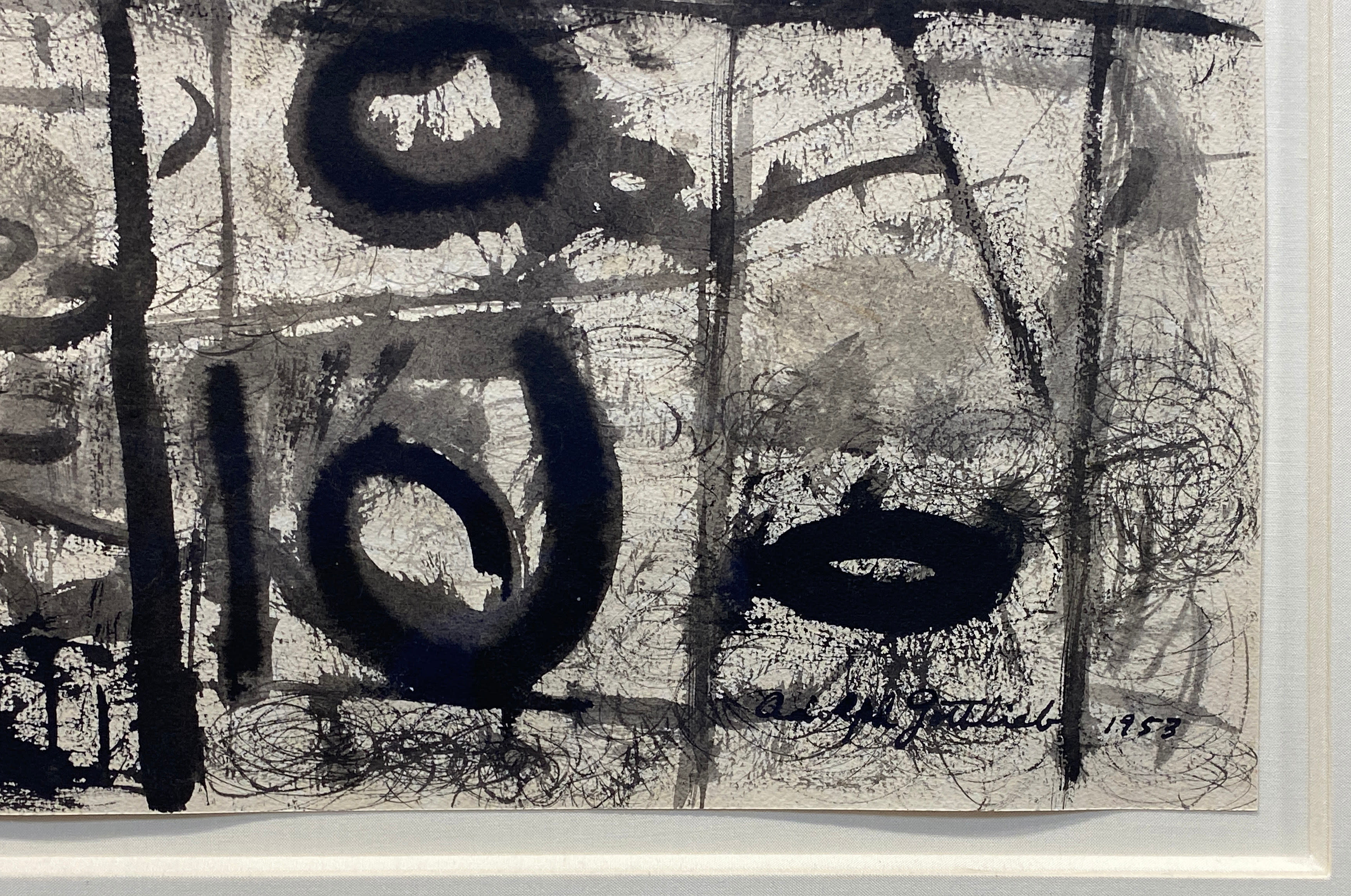 18615, Adolph Gottlieb, Composition, 1953