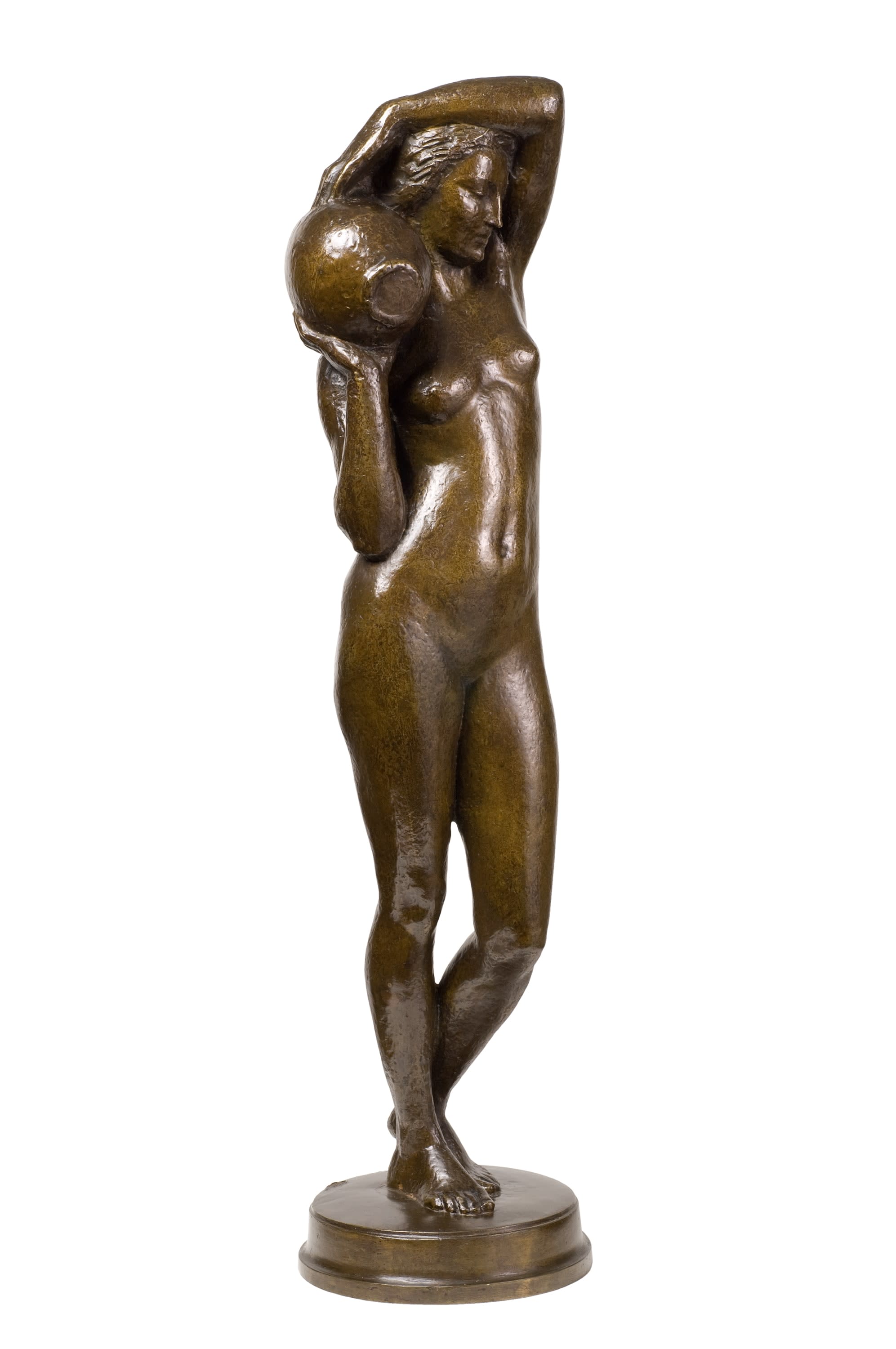 14073, Robert Wlérick, La Source (The Stream), 1920