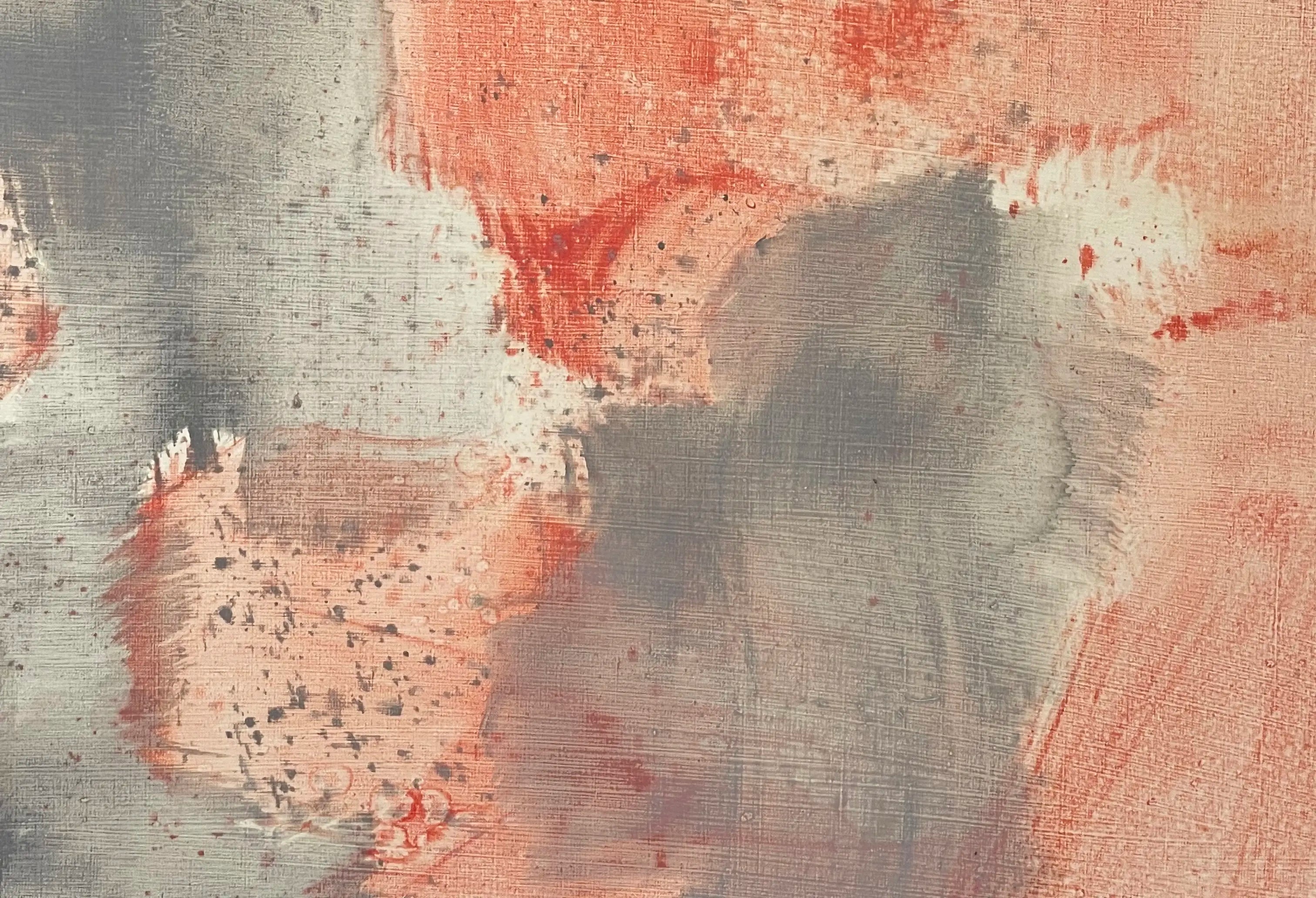 15134, Carl Holty, Pink, Gray, 1972