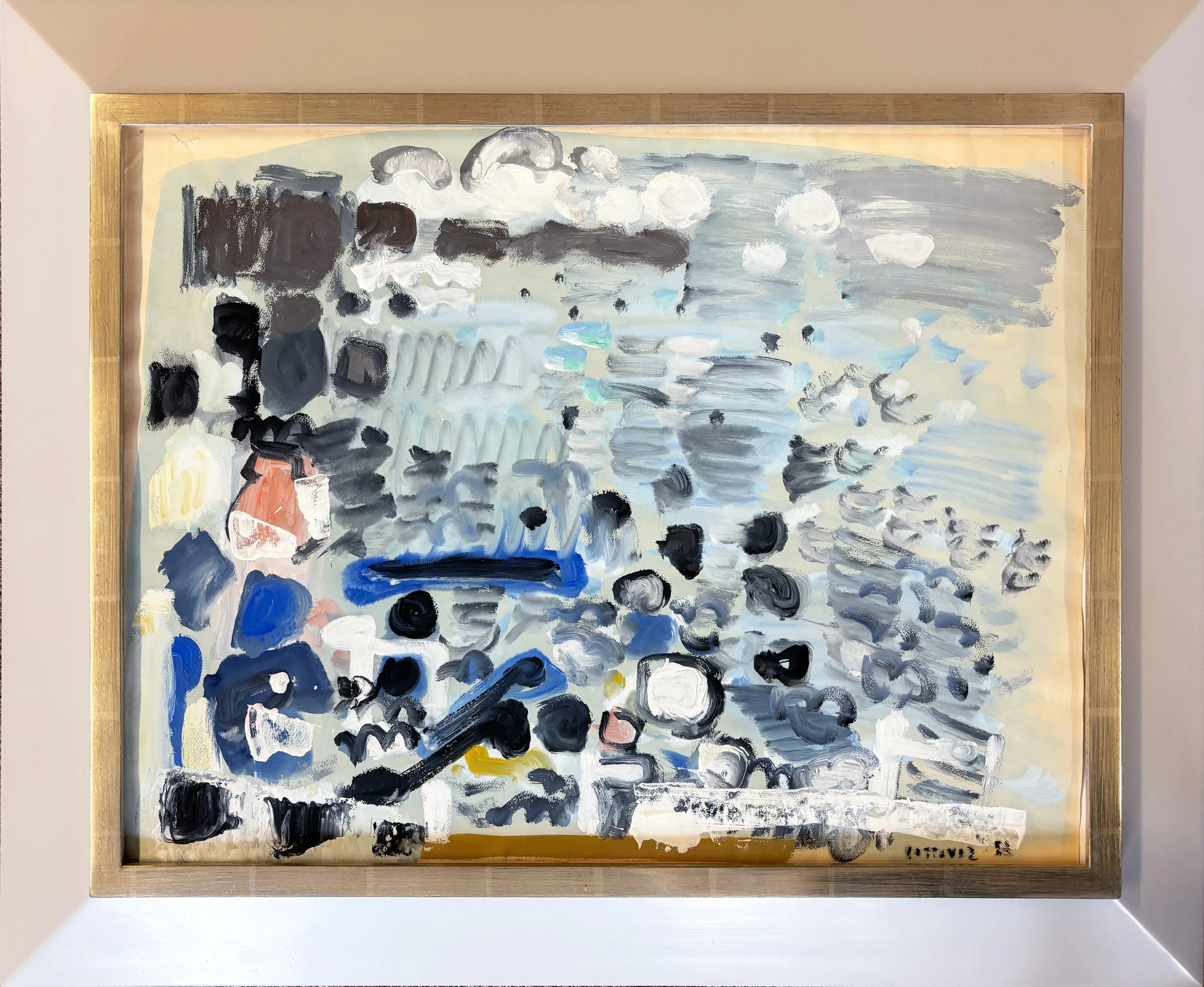 15406, André Cottavoz, Seaside, 1953