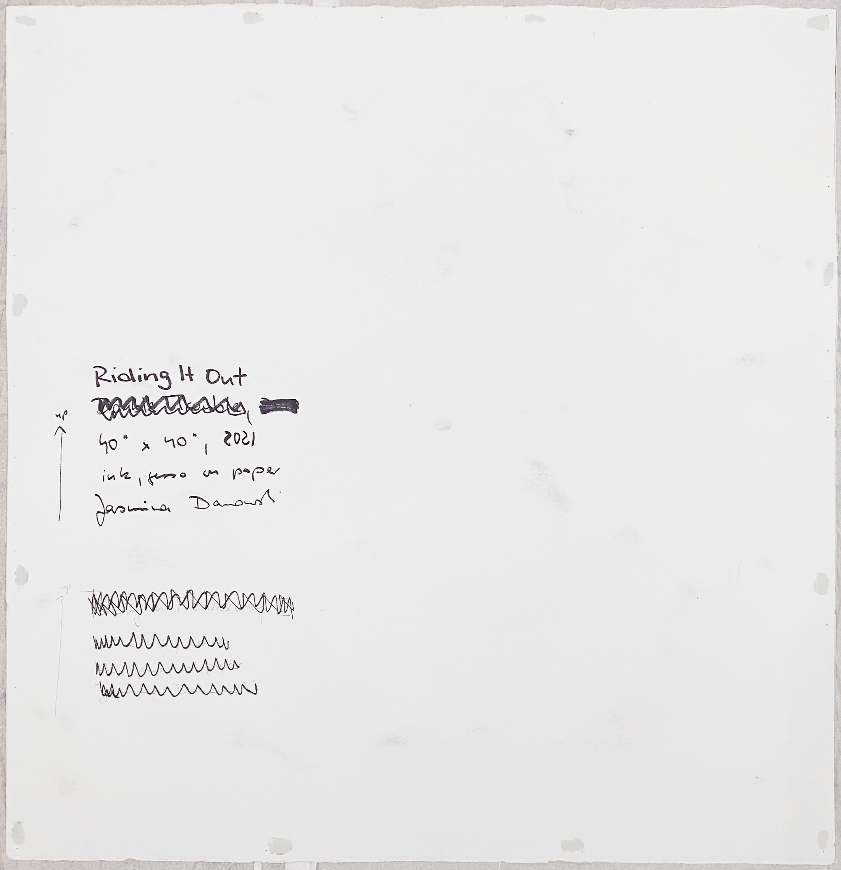 18356, Jasmina Danowski, Riding It Out, 2021