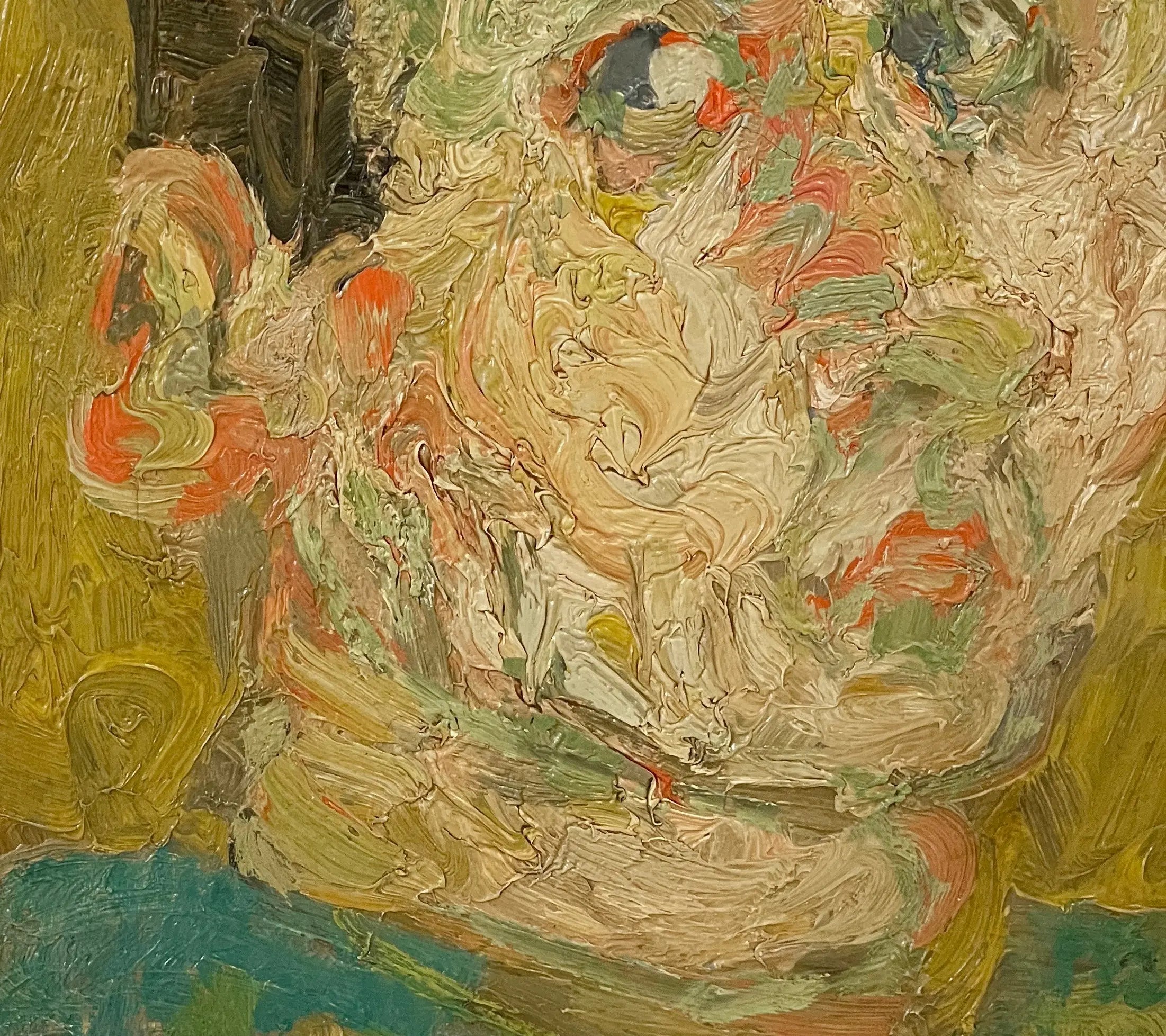 14679, André Cottavoz, Portrait Jaune, 1955