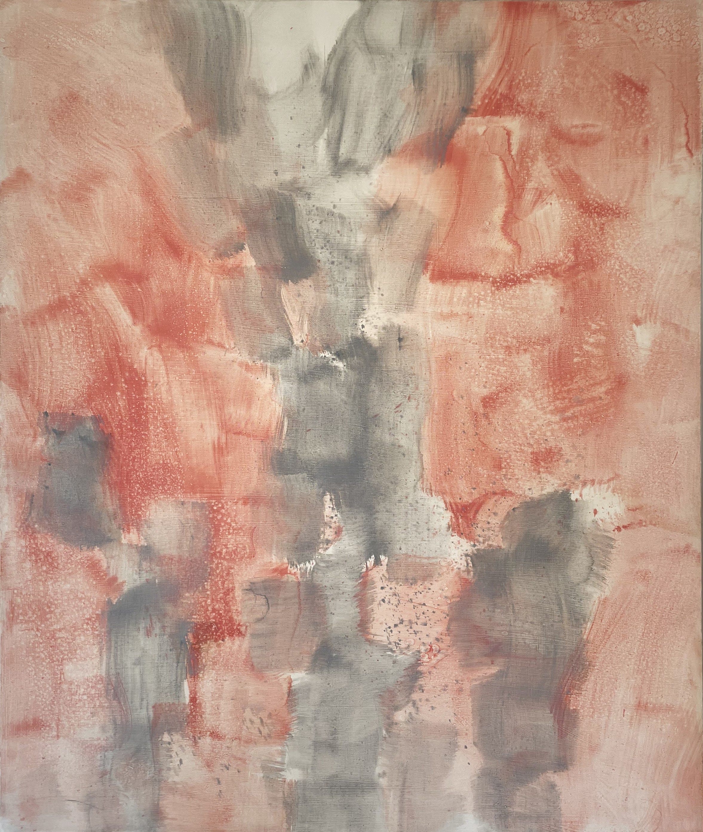 15134, Carl Holty, Pink, Gray, 1972