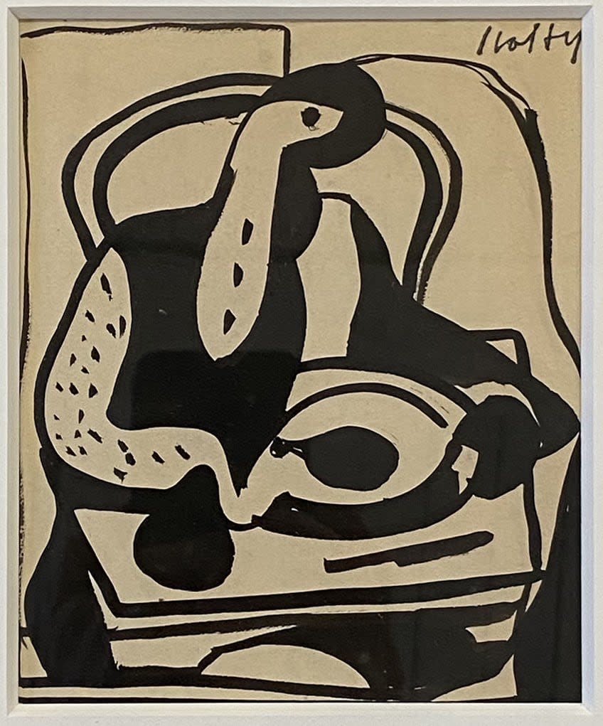 16894, Carl Holty, Dessin #3, 1931