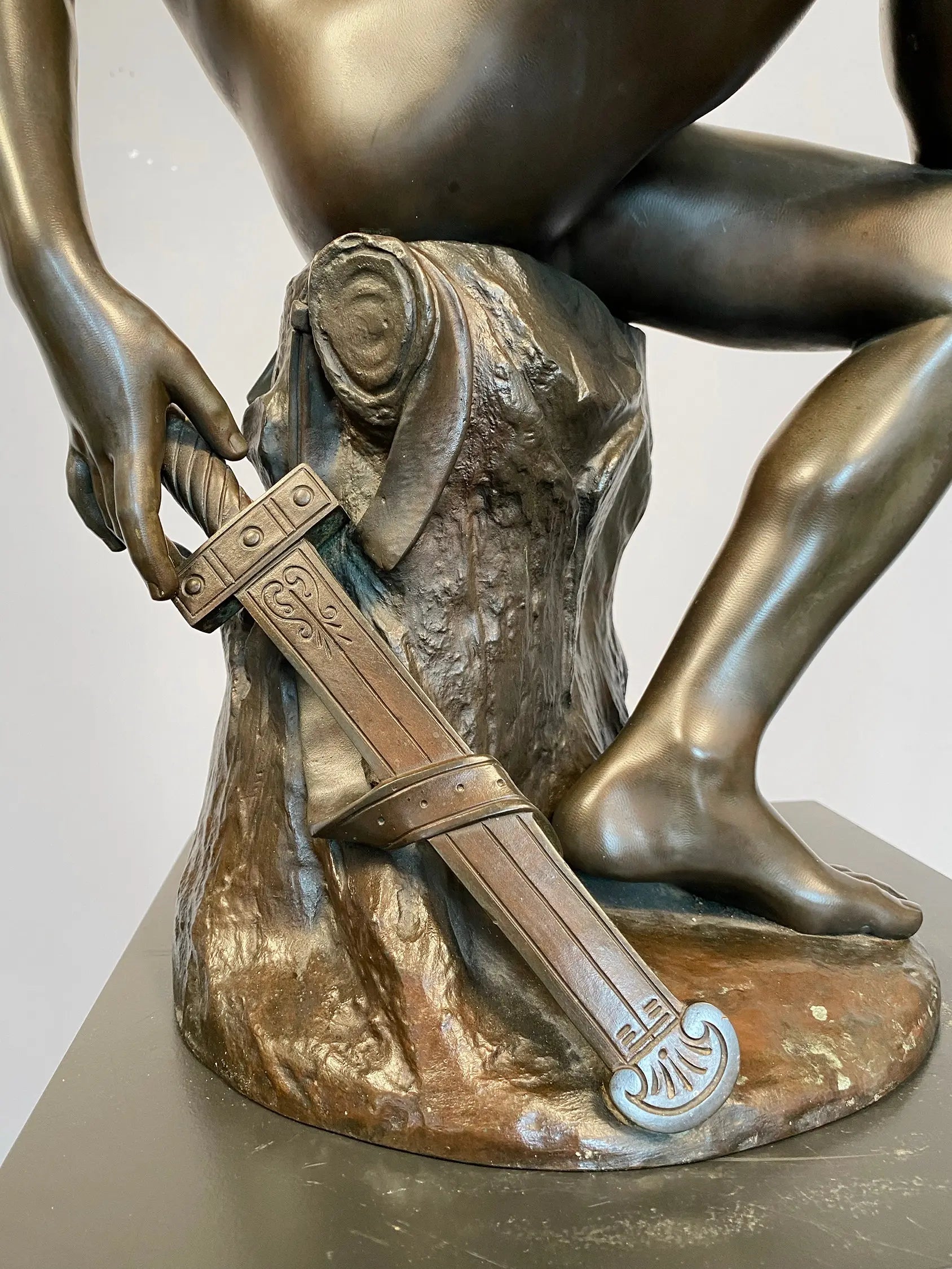 14497, Marius Pierre Montagne, Seated Mercury, cast 1867