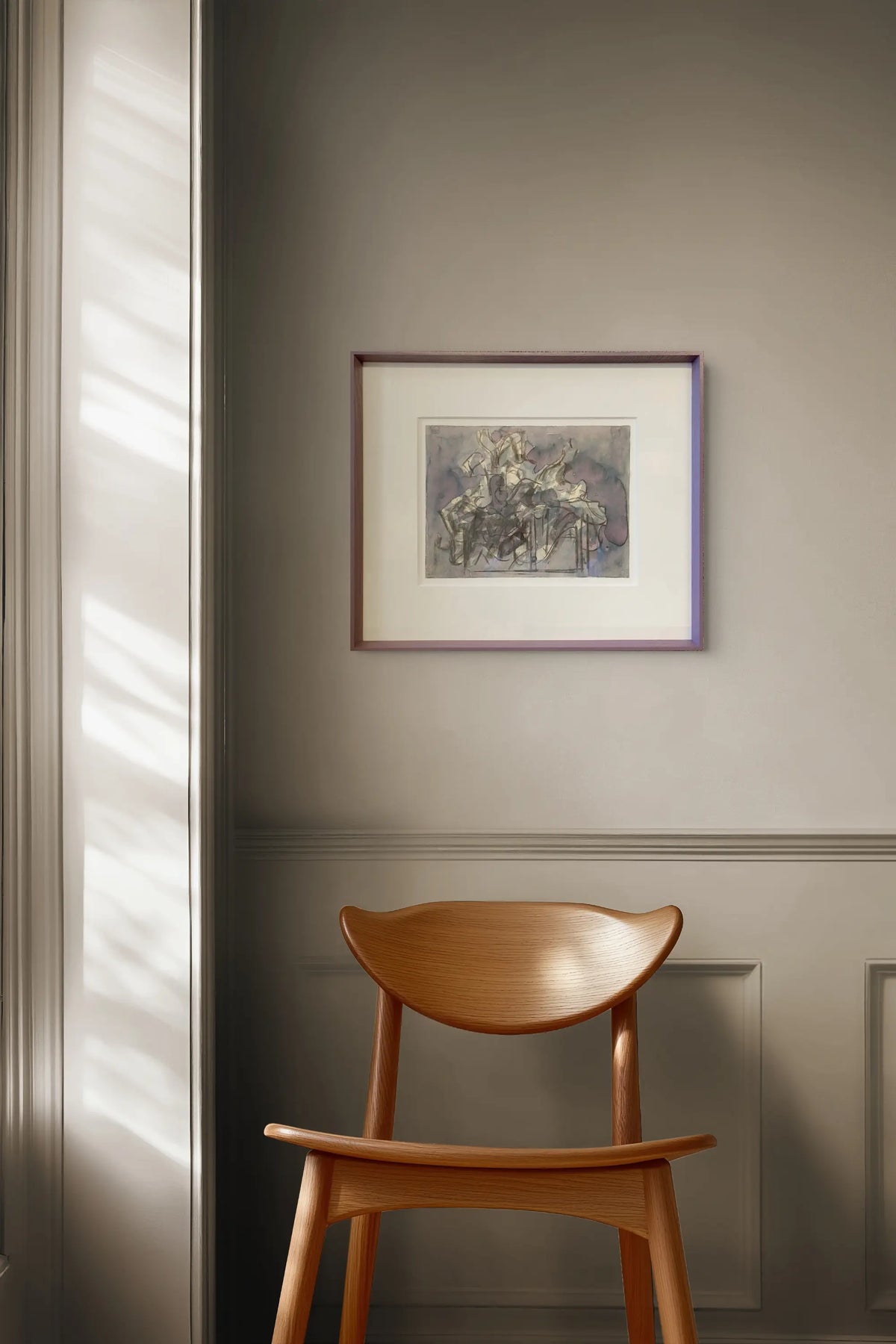 16805, Carl Holty, Study of a Biblical Moment  #373, c. 1951
