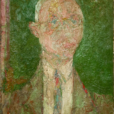 14680, André Cottavoz, M. Rosenhaft, Vert et Rose, 1955