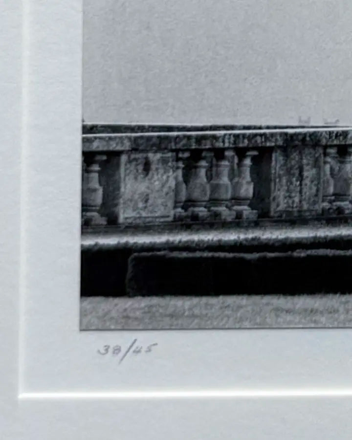 18910, Michael Kenna, Cherubs, Vaux-Le-Vicomte, France, 1988, printed 1990