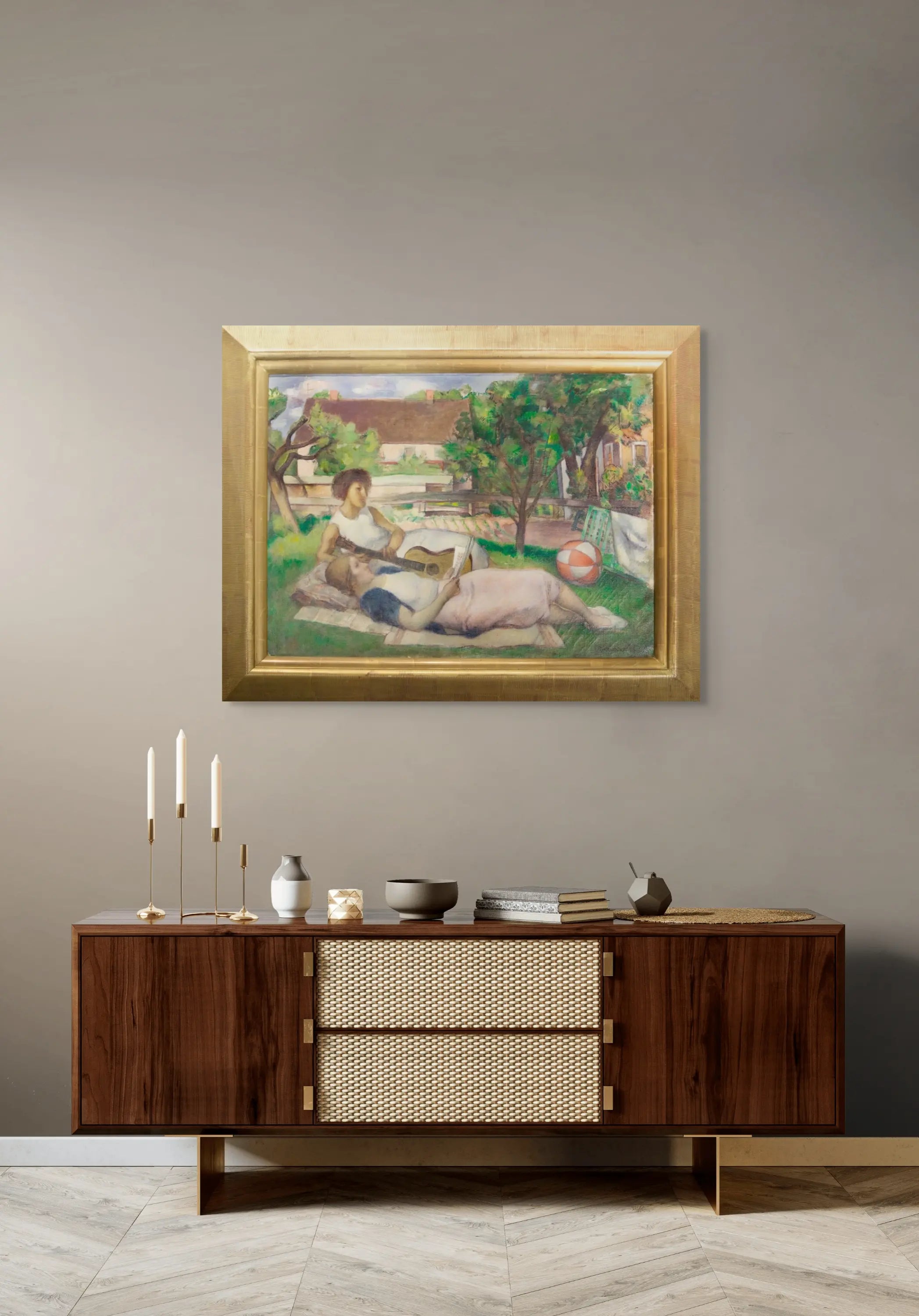15722, Simka Simkhovitch, Out Doors, 1933