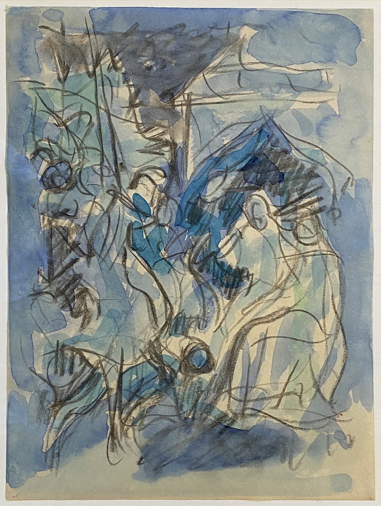 16804, Carl Holty, Untitled #380, c. 1951