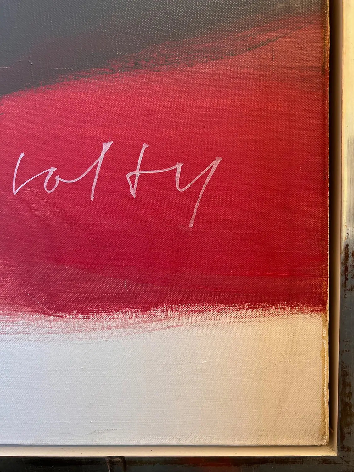 14131, Carl Holty, Twelfth Night (Red), 1962