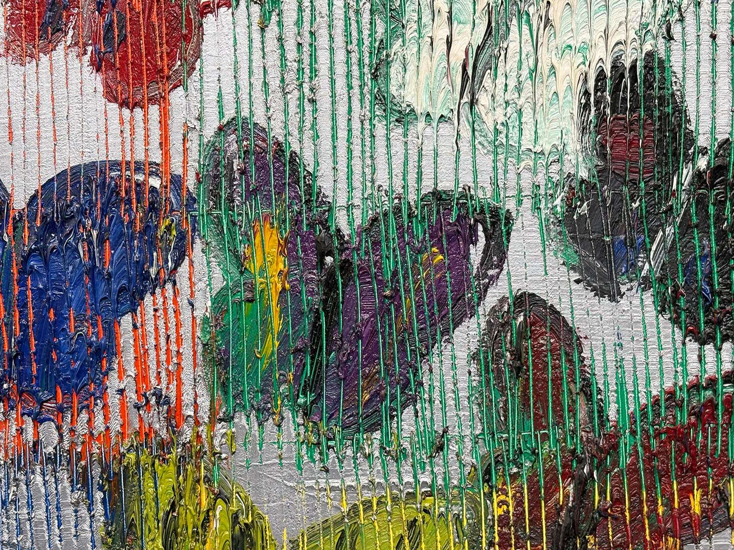 18608, Hunt Slonem, Lost & Found, 2017