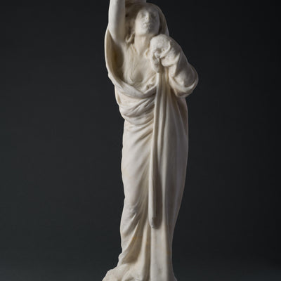 16662, Gutzon Borglum, Draped Woman, 1902-1915