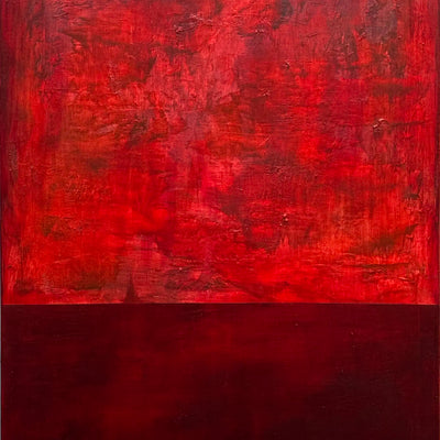 18872, Archer Defterios, Red Composition #4, 2025