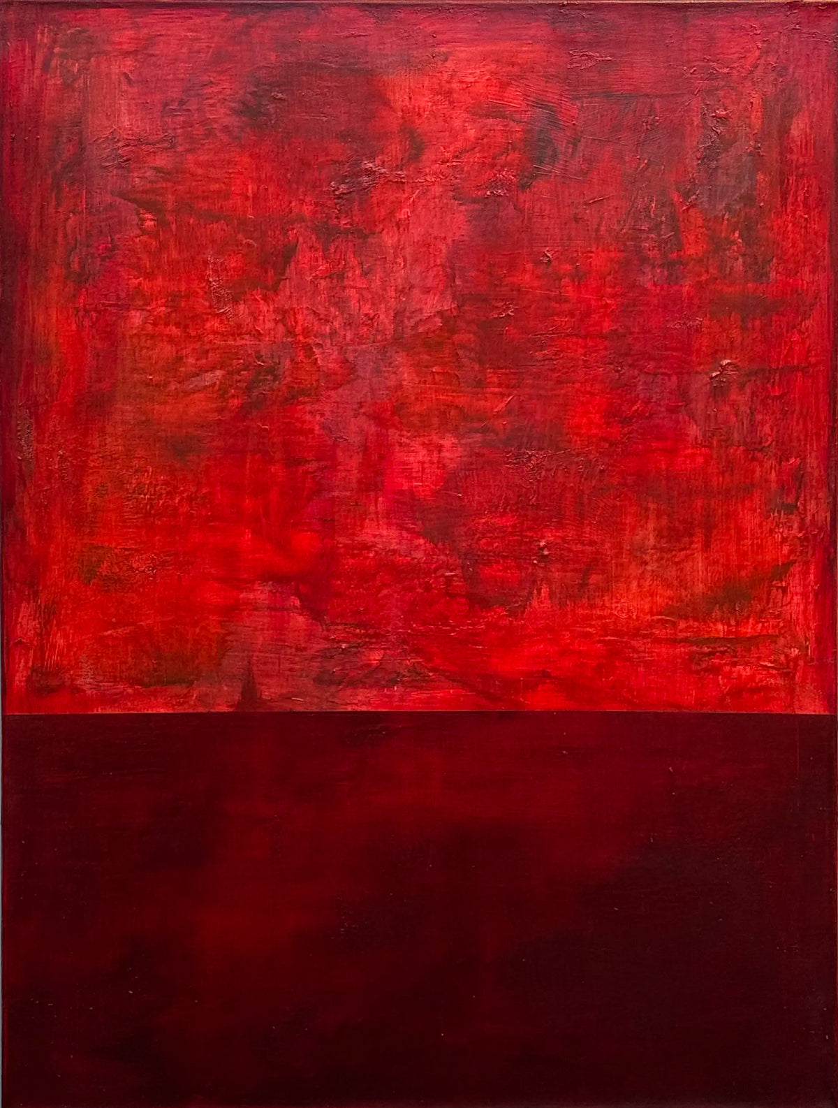 18872, Archer Defterios, Red Composition #4, 2025