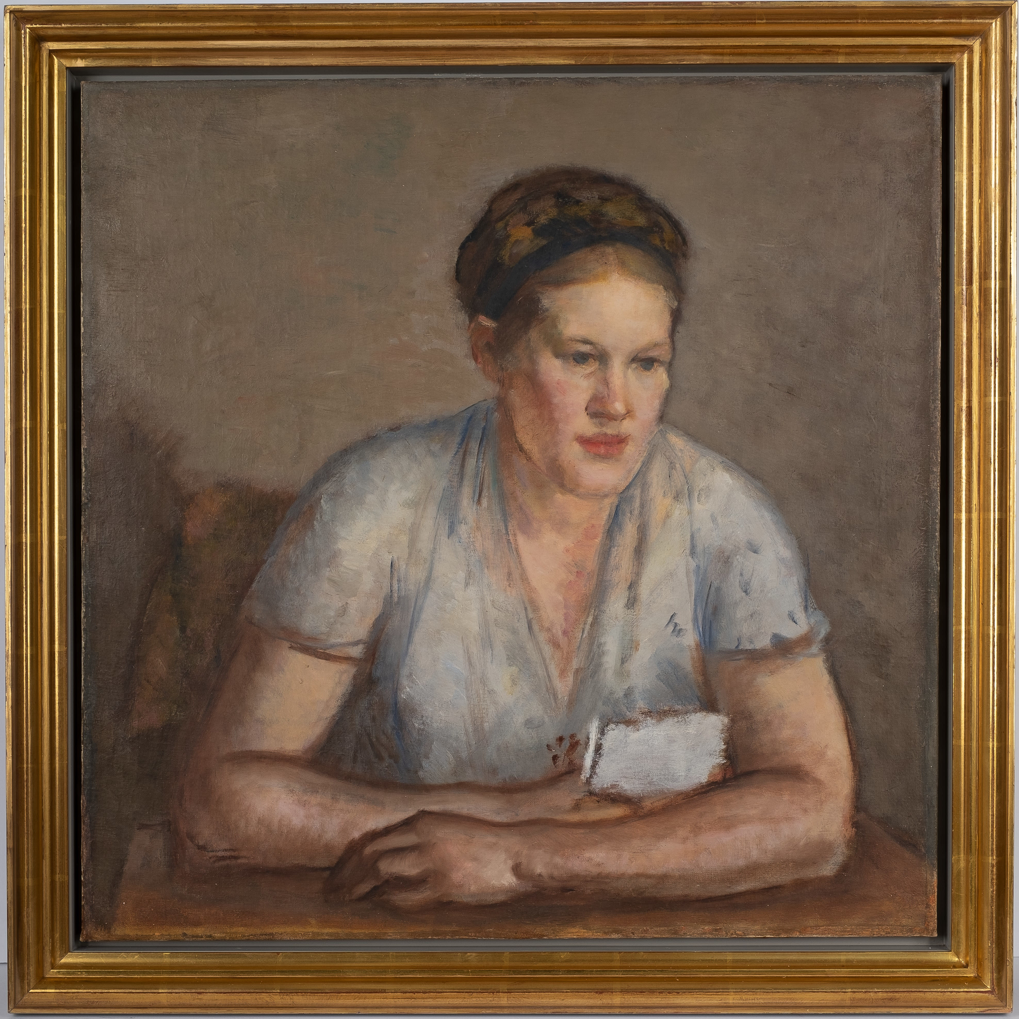 15497, Simka Simkhovitch, Elsa Reading a Letter, Circa 1940