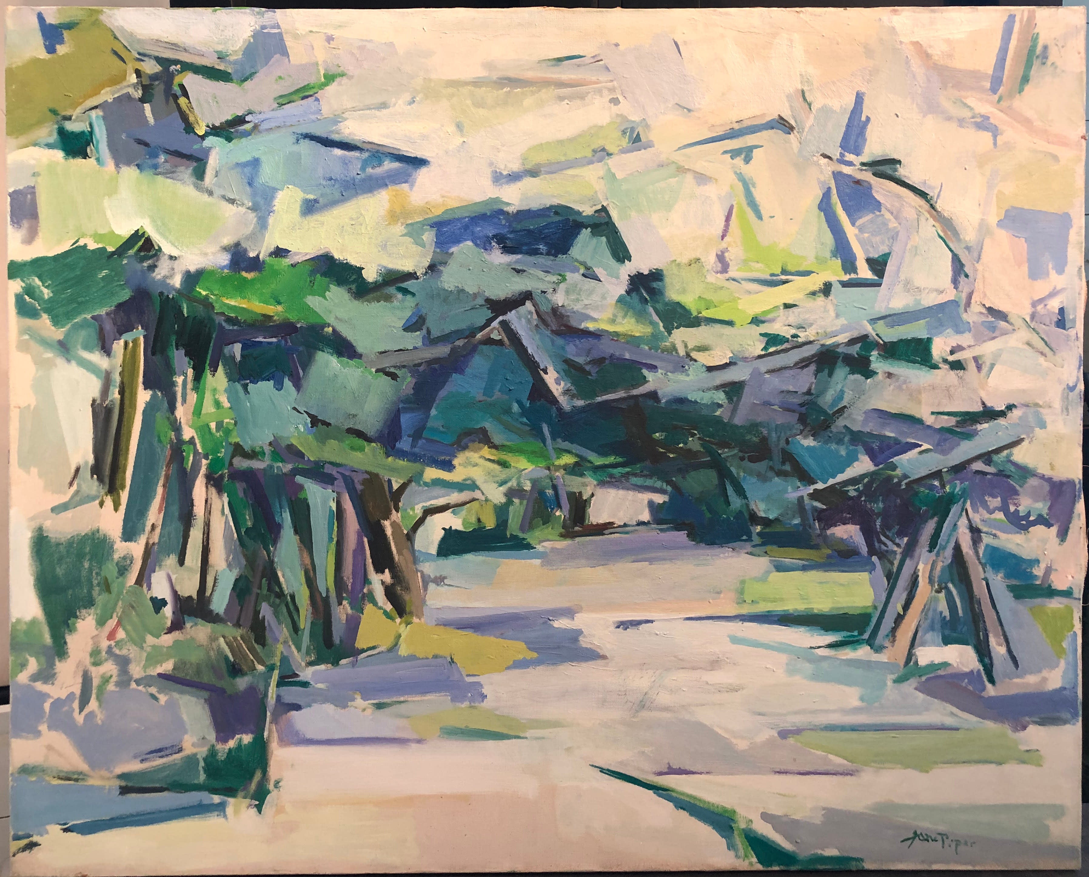 17174, Jane Piper, Spring Woods, Wellfleet, 1965